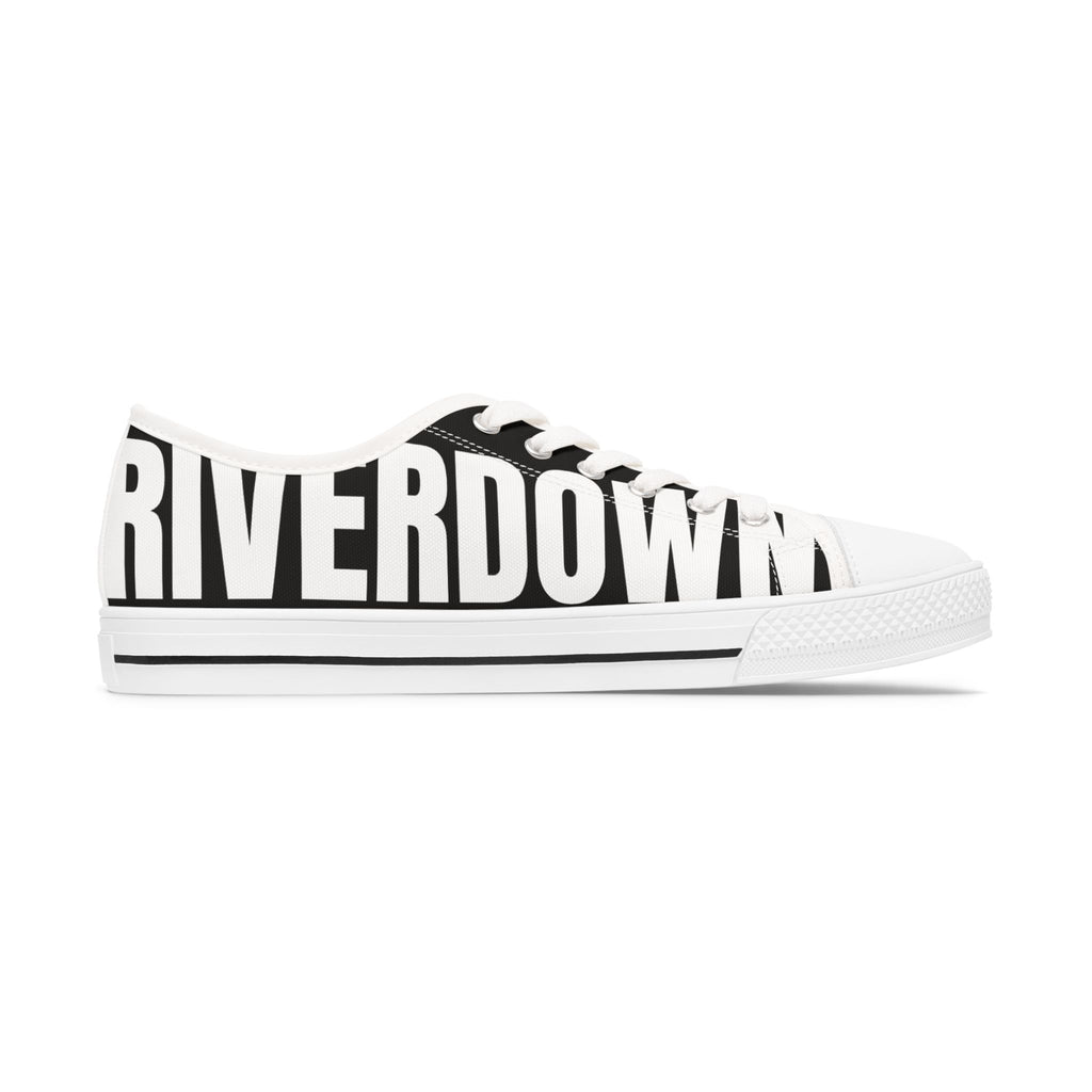 81 - Women’s Black Low Top Sneakers — Canvas Shoes