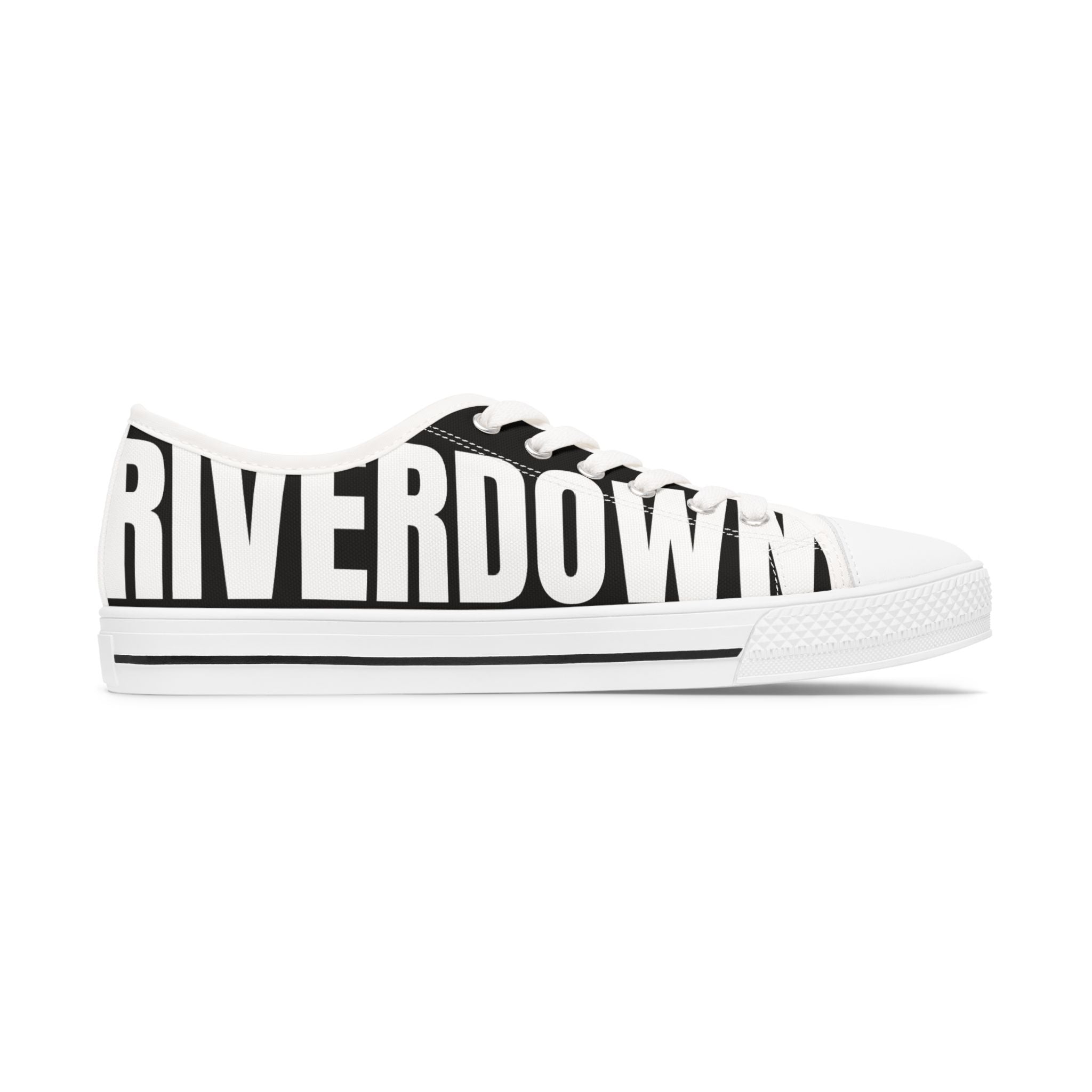 81 - Women’s Black Low Top Sneakers — Canvas Shoes