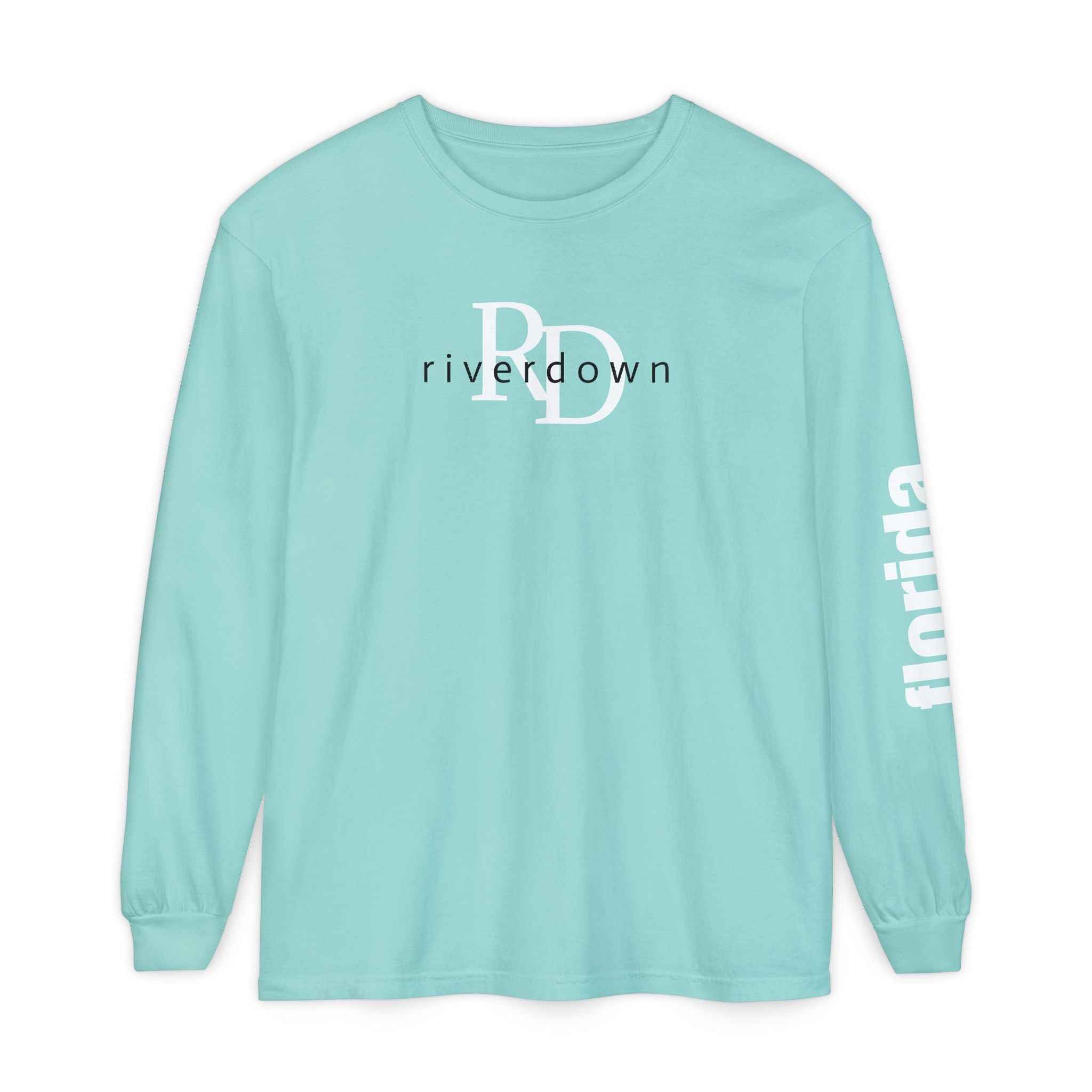 2 - Long Sleeve Tee Multi Colors RD Overlay — Florida Sleeve Graphic