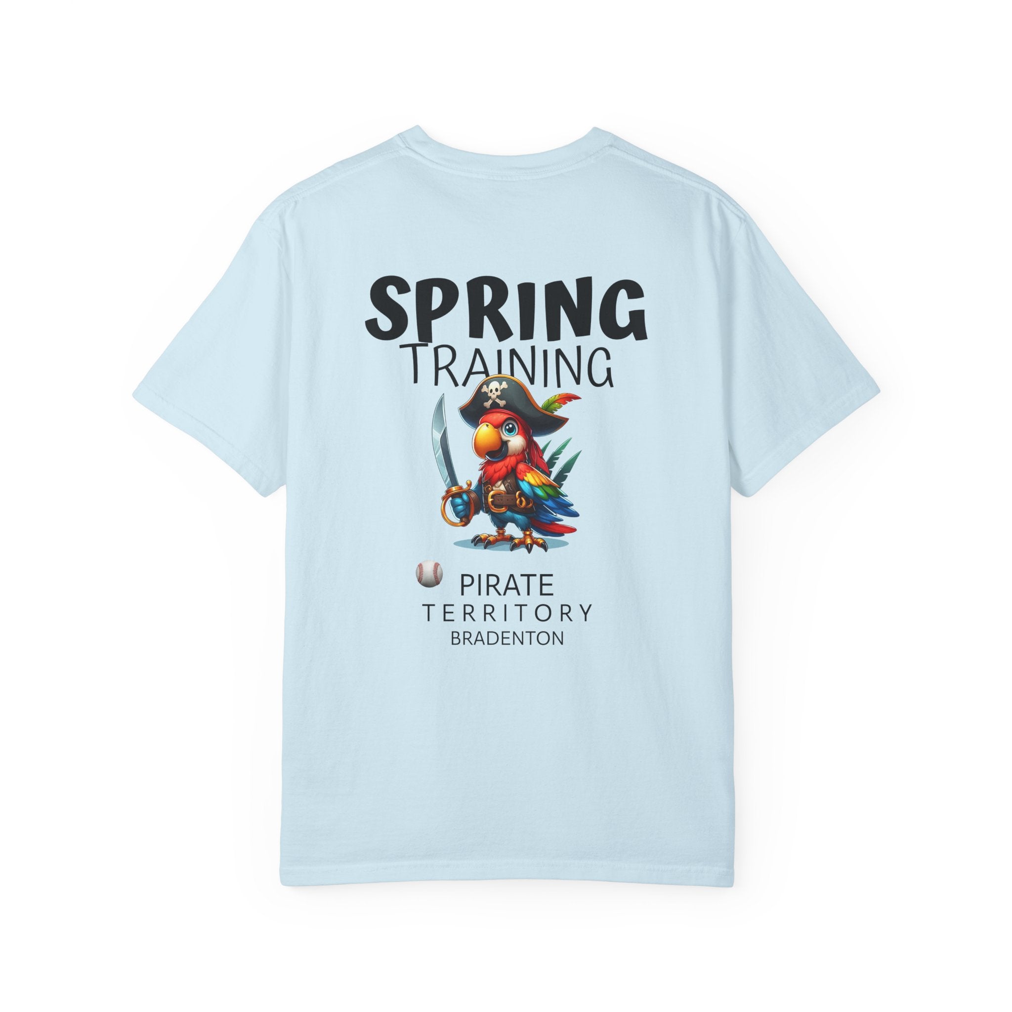 10 - Tee Multi Colors Spring Training Pirate -  Minimalist Initials T-Shirt