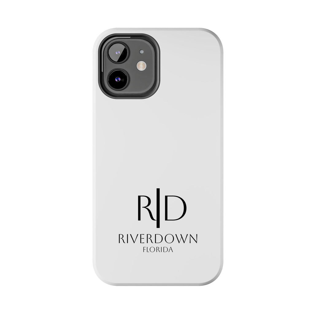 924 - Phone Case White Cap Riverdown Florida Tough Phone Case – Slim Protective iPhone Cover with R|D Logo