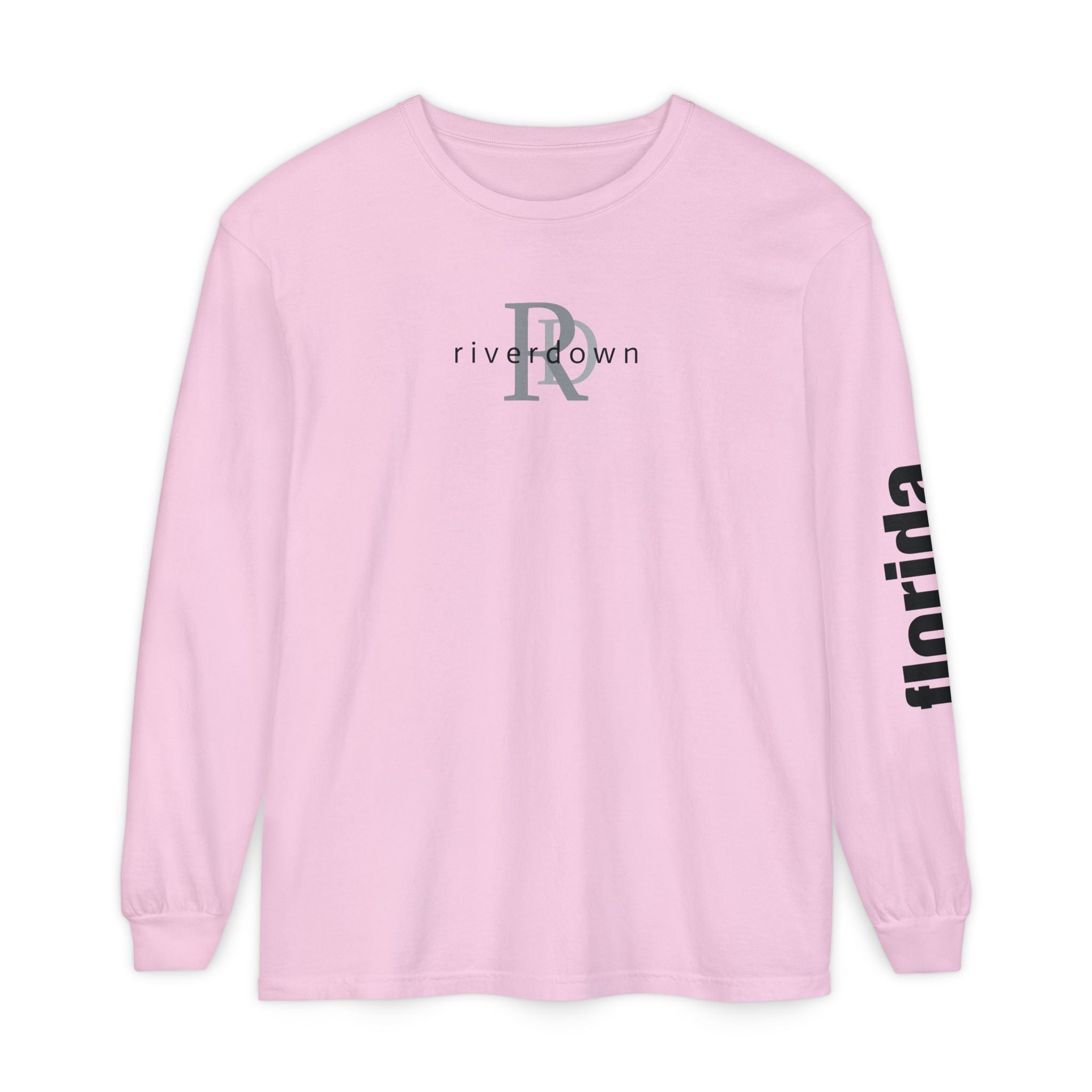 2 - Long Sleeve Tee Multi Colors RD Overlay — Florida Sleeve Graphic
