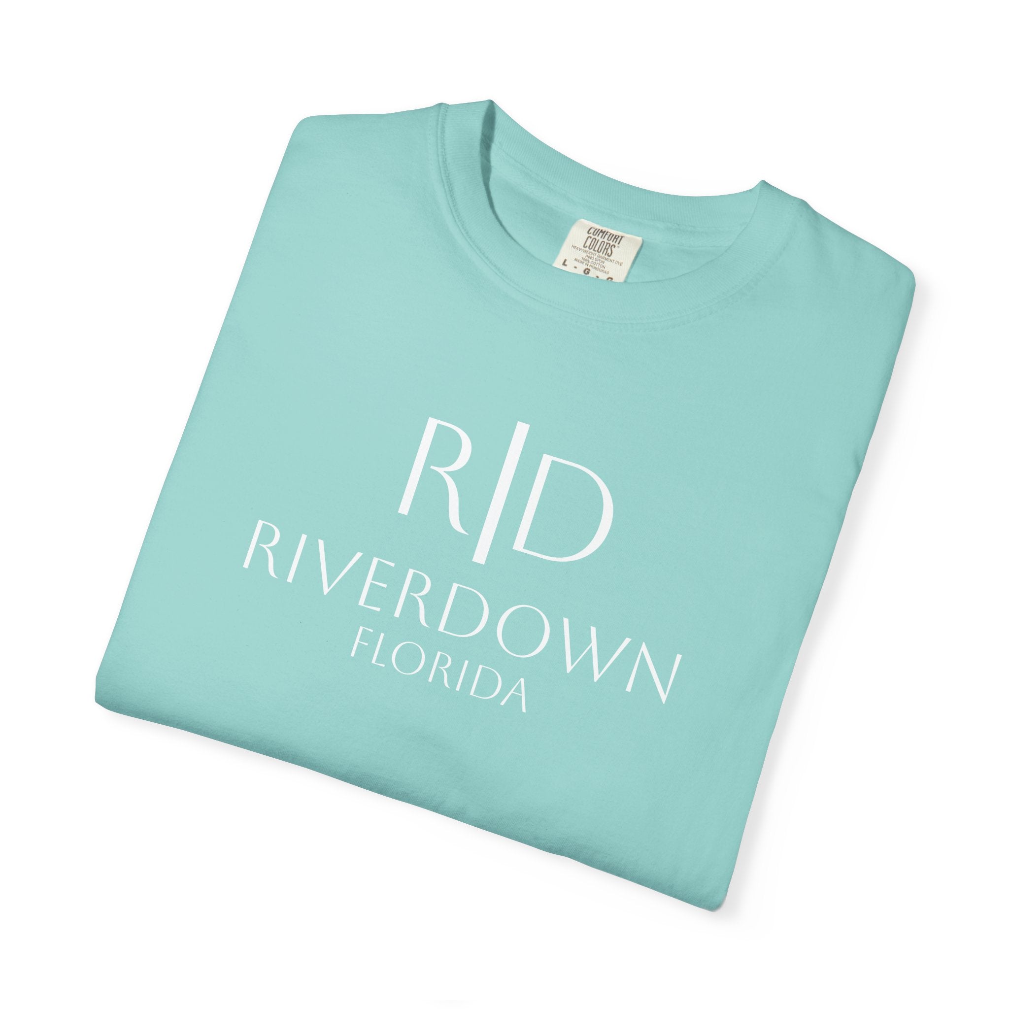 10 - Tee Multi Colors Sun Soaked 2 — Minimalist Initials T-Shirt