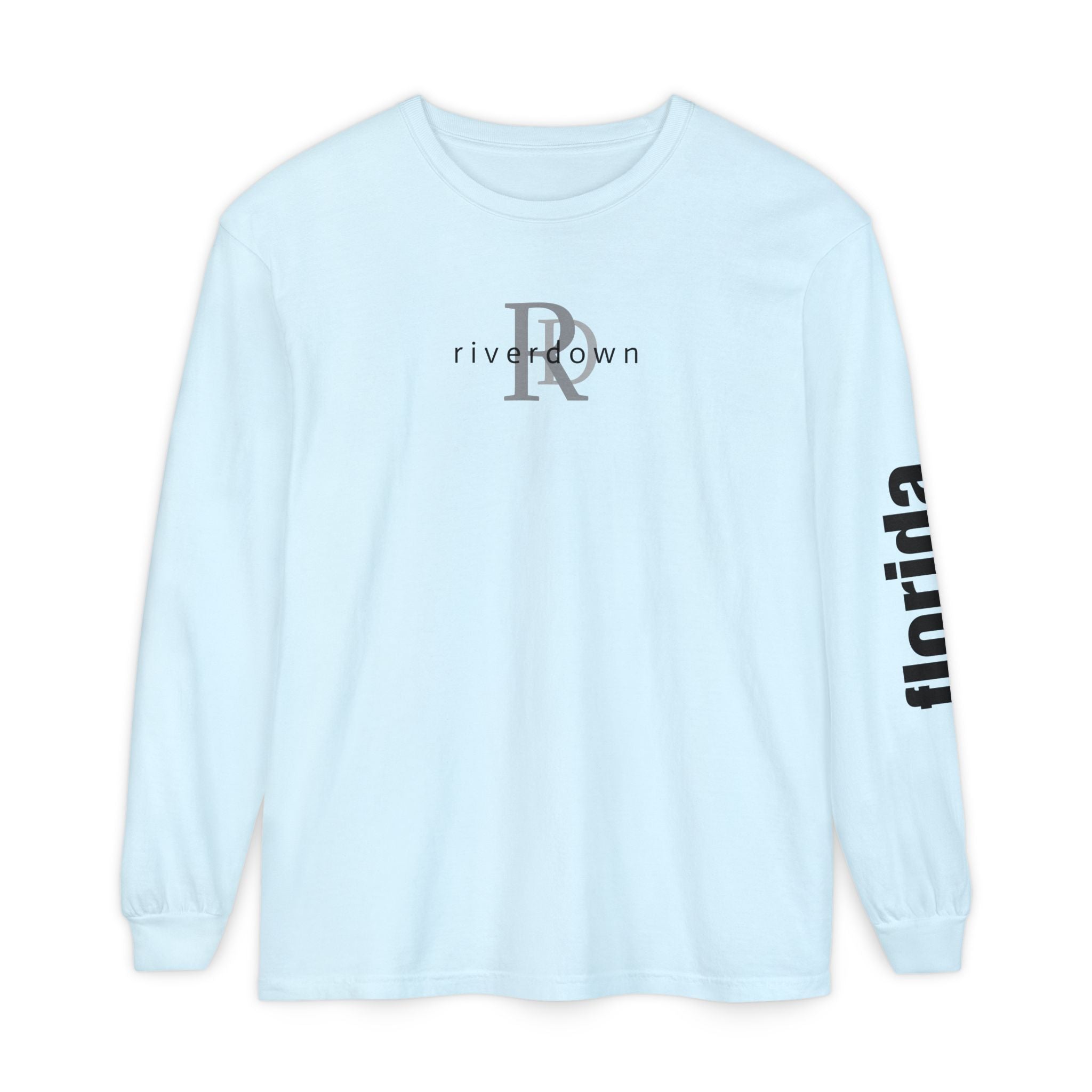 2 - Long Sleeve Tee Multi Colors RD Overlay — Florida Sleeve Graphic