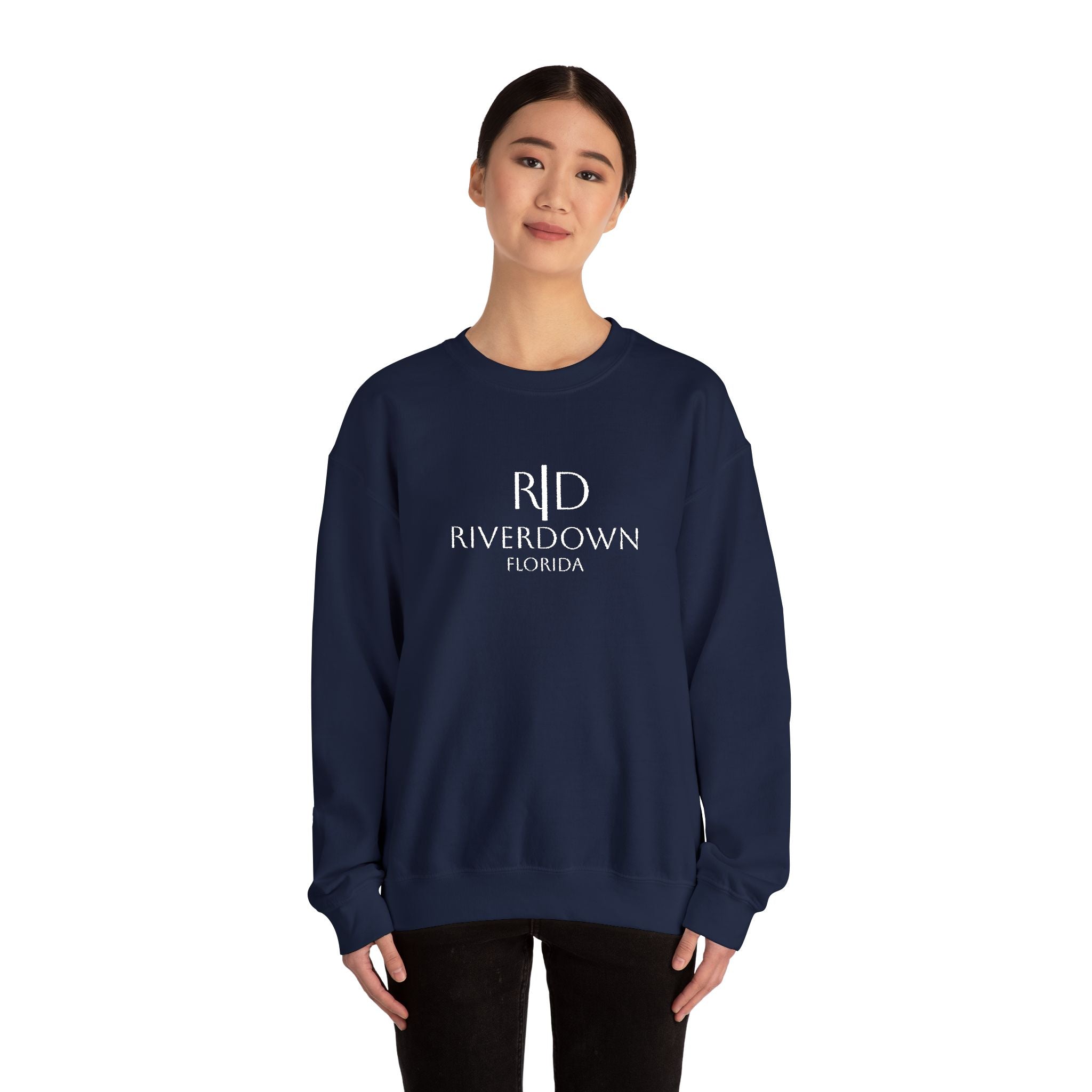 3 - Sweatshirt Embroidered Multi Colors Outfitters RD Logo Crewneck Sweatshirt
