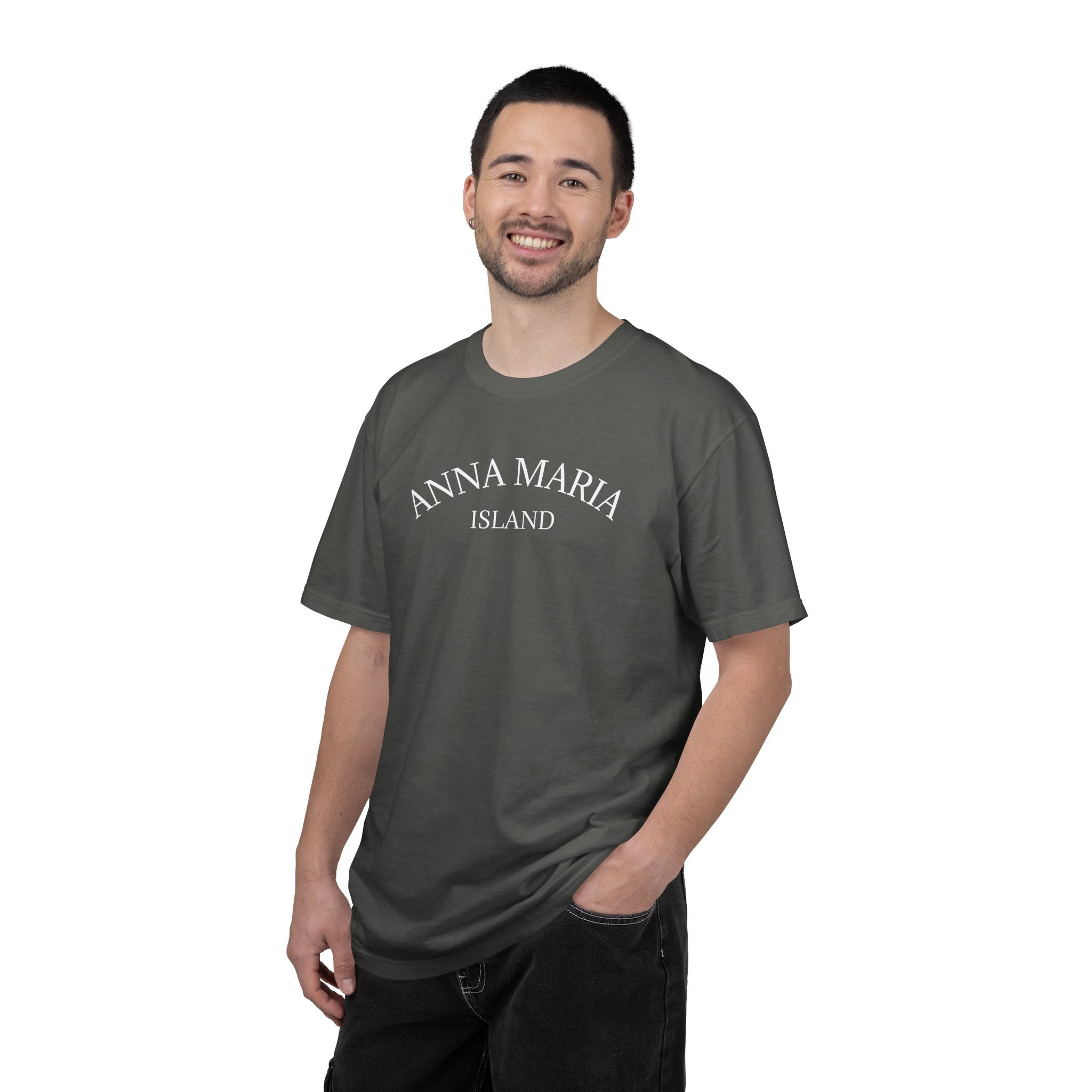 10 - Tee Multi Colors Sunset Relaxation — Minimalist Initials T-Shirt