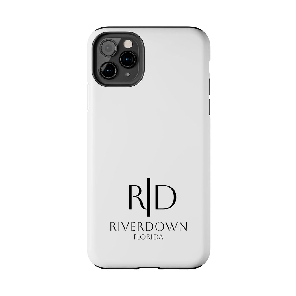 924 - Phone Case White Cap Riverdown Florida Tough Phone Case – Slim Protective iPhone Cover with R|D Logo