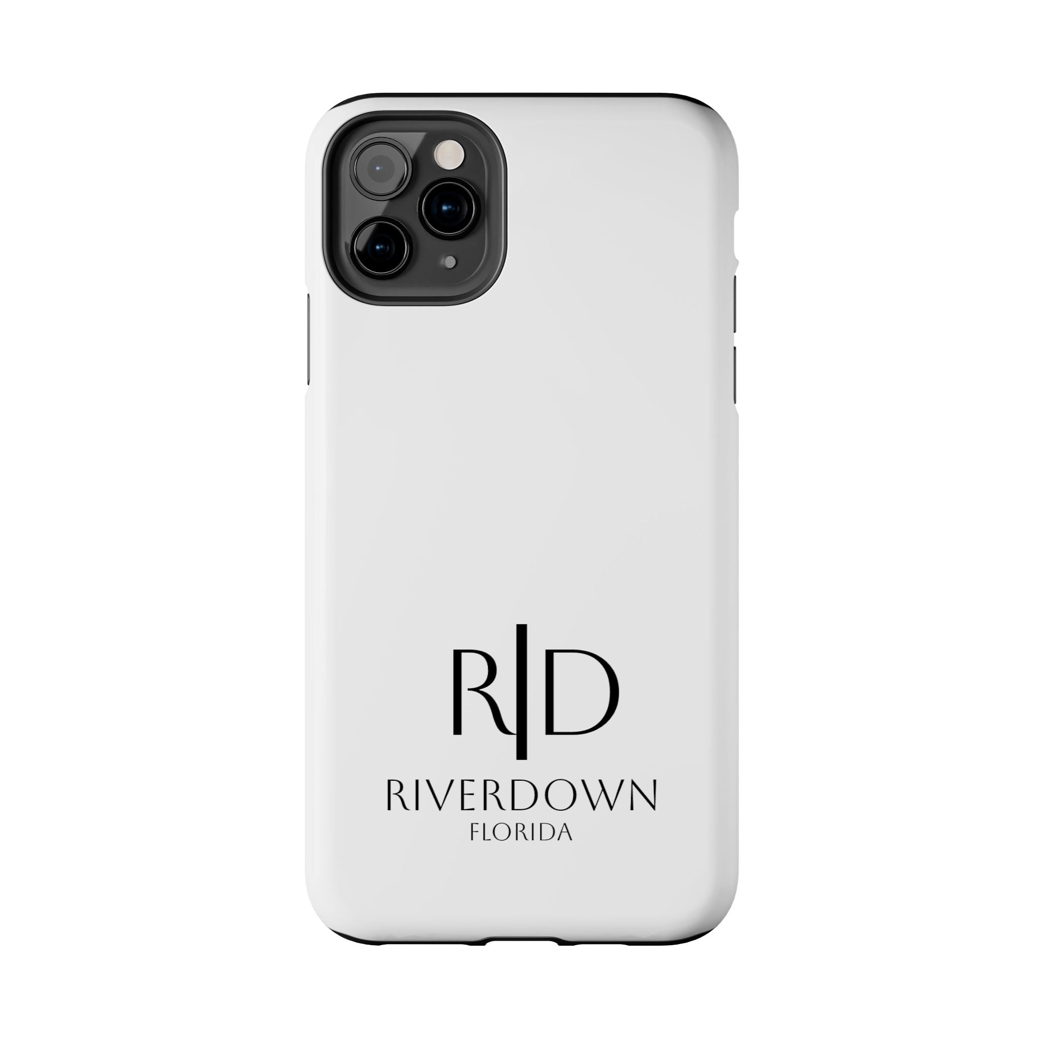 924 - Phone Case White Cap Riverdown Florida Tough Phone Case – Slim Protective iPhone Cover with R|D Logo