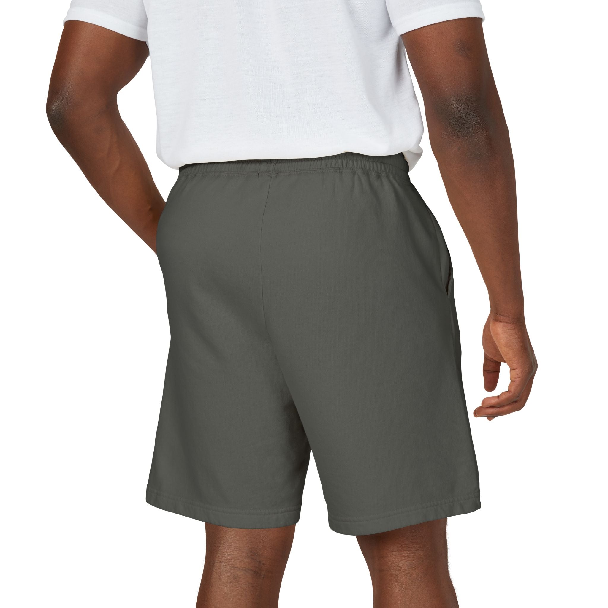 7 - Lightweight Fleece Sweat Shorts — Garment-Dyed Casual Lounge Shorts
