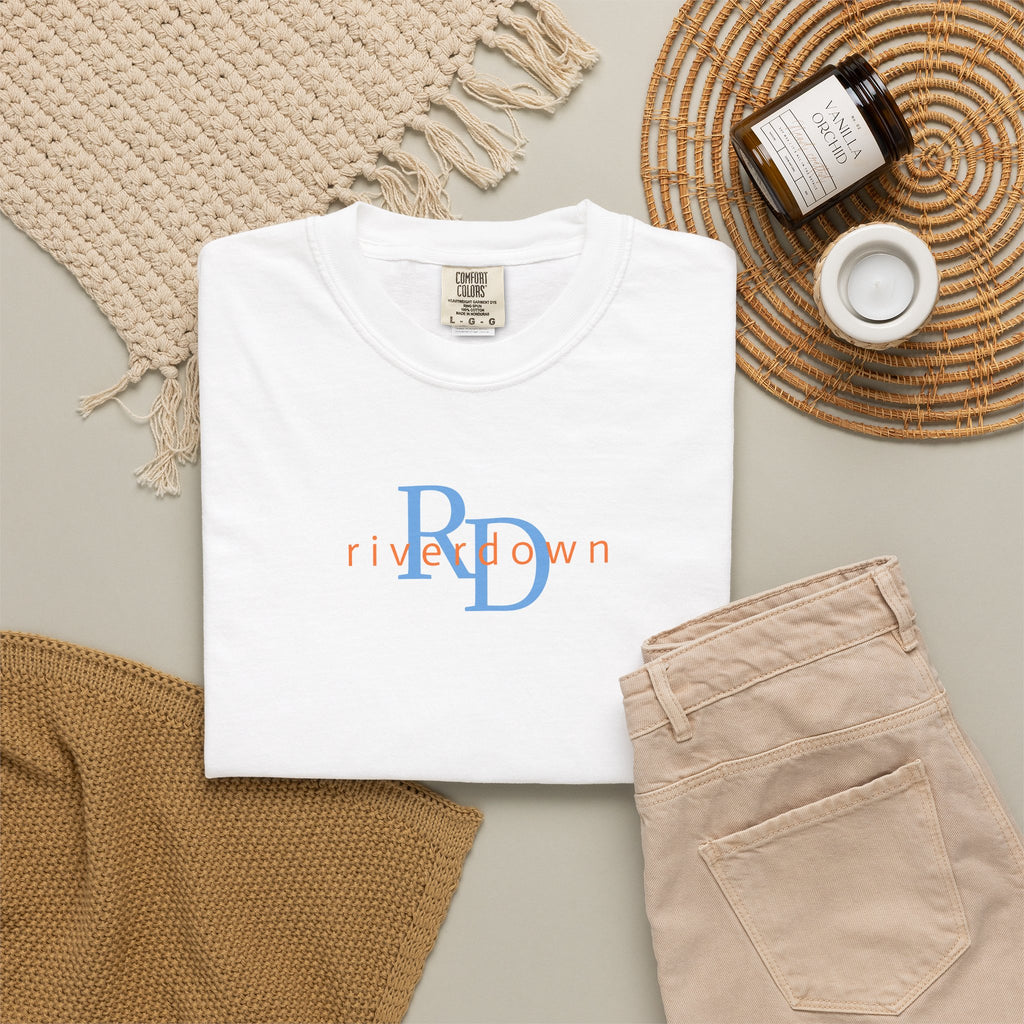 10 - Tee White Painted Dolphin - T-Shirt