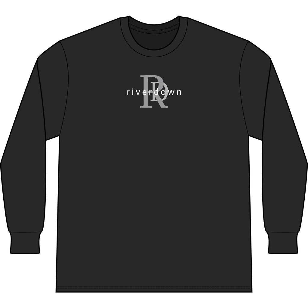 2 - Riverdown Cotton Long Sleeve Tee — Minimal 'R' Logo Chest Shirt