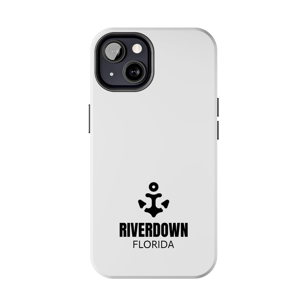 924 - Phone Case White Cap Riverdown Florida Tough Phone Case – Slim Protective iPhone Cover with R|D Logo