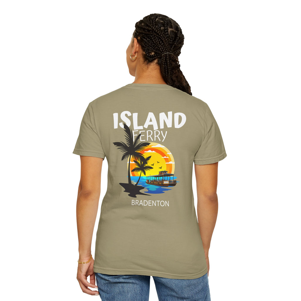 10 - Tee Multi Colors Island Ferry -  Minimalist Initials T-Shirt