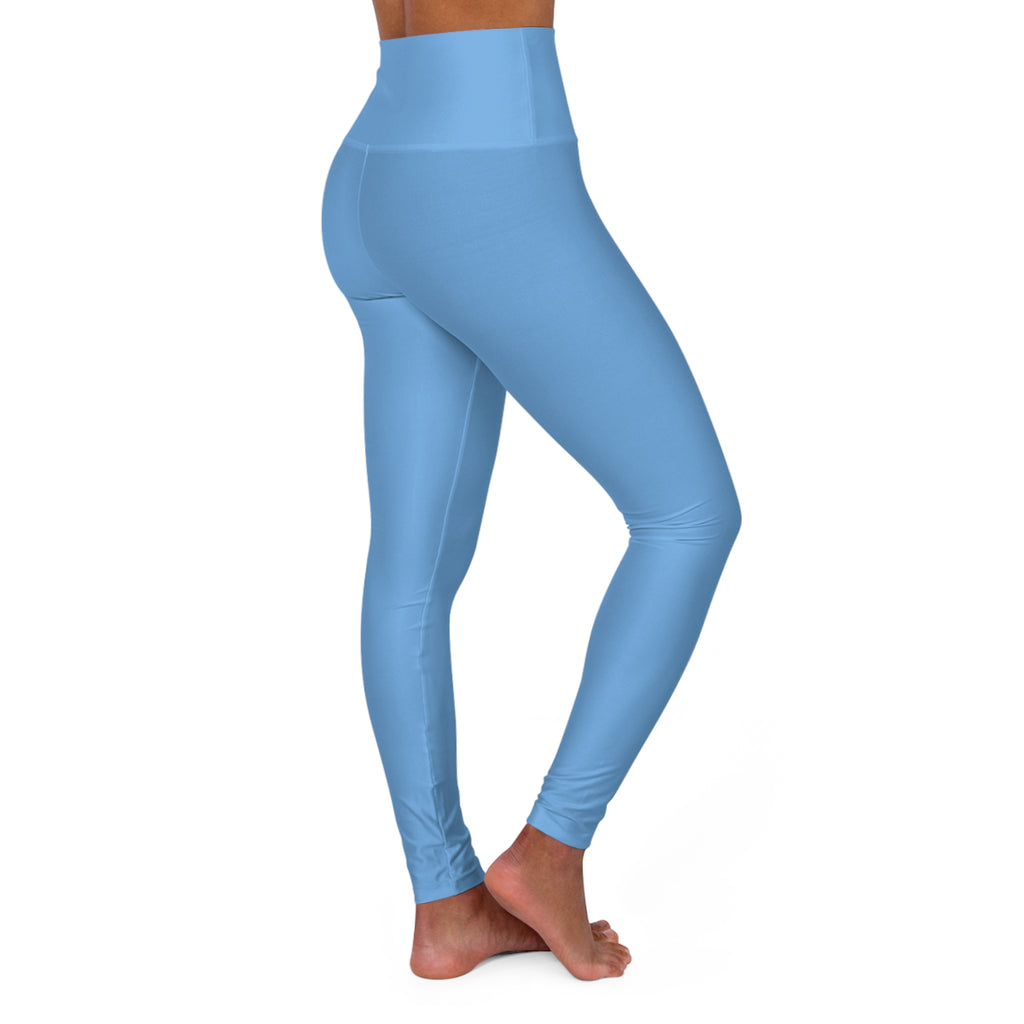 62 - Pants Yoga Ocean High-Waist Yoga Leggings — Minimal Activewear with Subtle 'RID' Accent