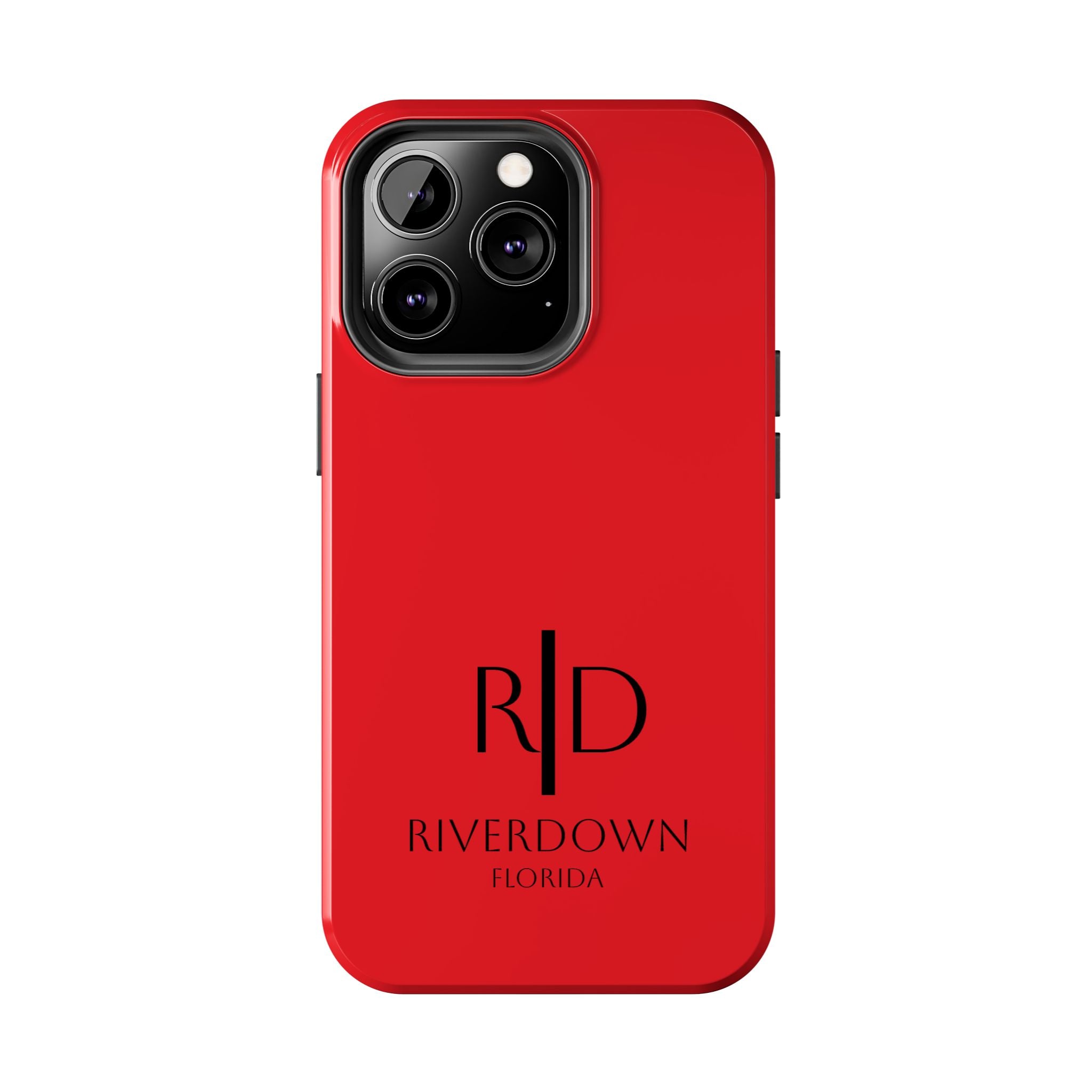 924 - Phone Case Red Berry — Durable Protective Phone Cover with Monogram Logo