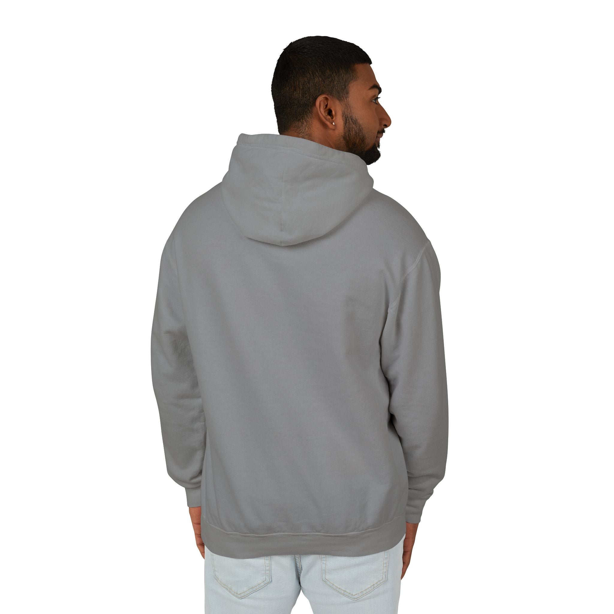 4 - Hoodie Multi Colors Collegiate Logo Hoodie — Lightweight Pastel Blue Sweatshirt