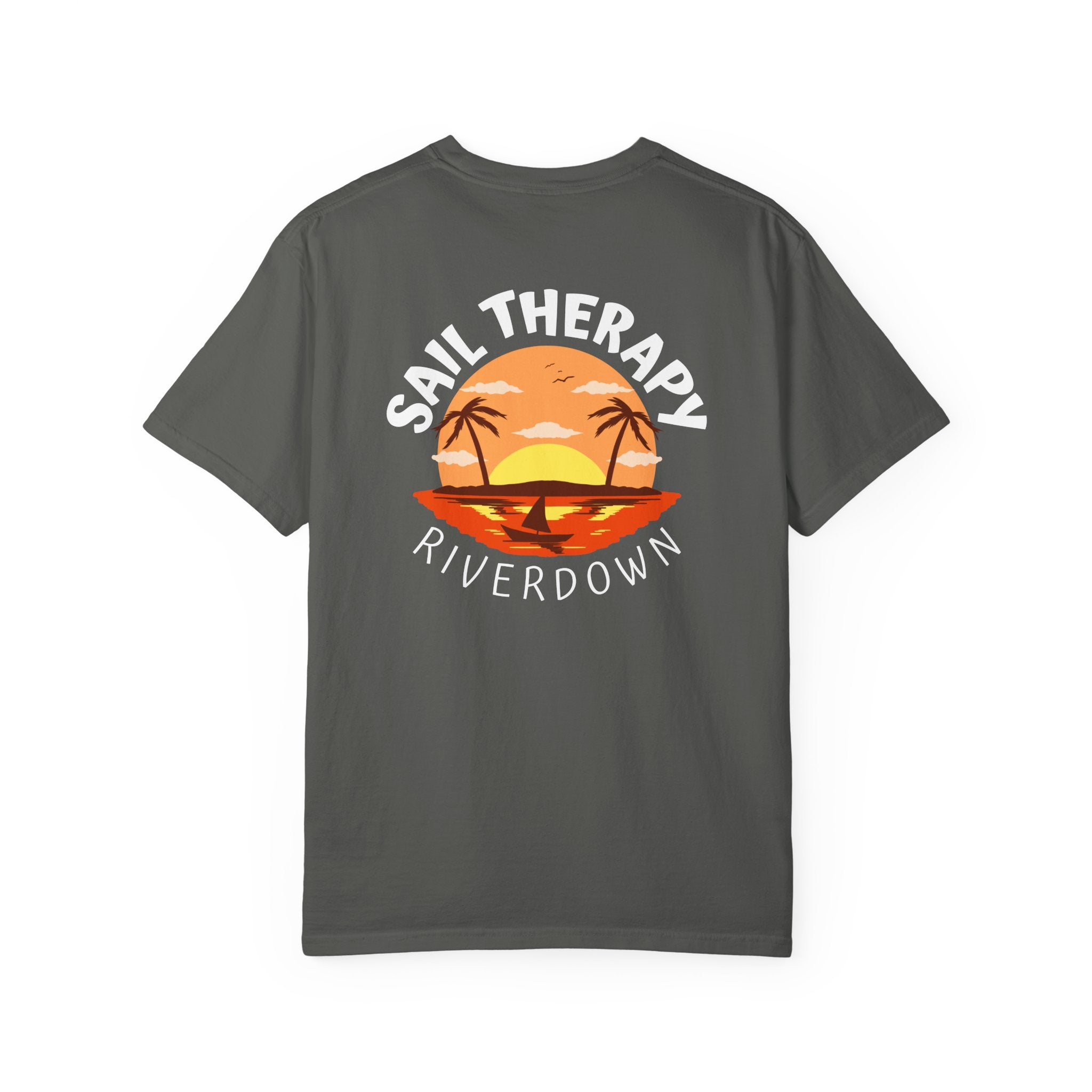 10 - Tee Multi Colors Sail Therapy - Minimalist Initials T-Shirt