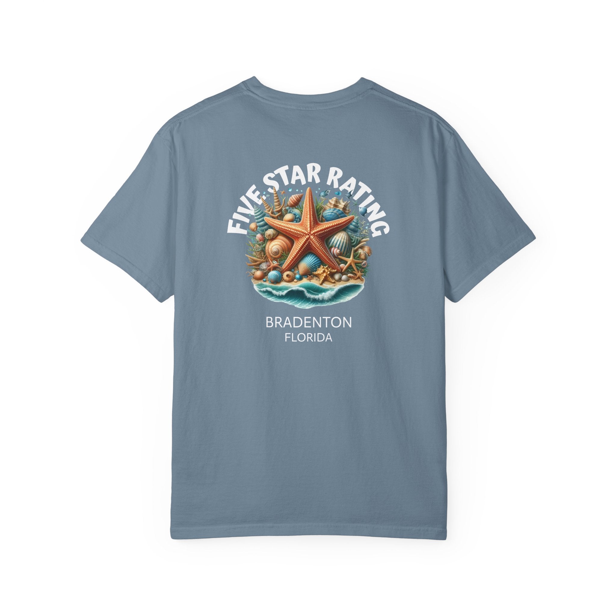 10 - Tee Multi Colors Five Star Rating 2 -  Minimalist Initials T-Shirt