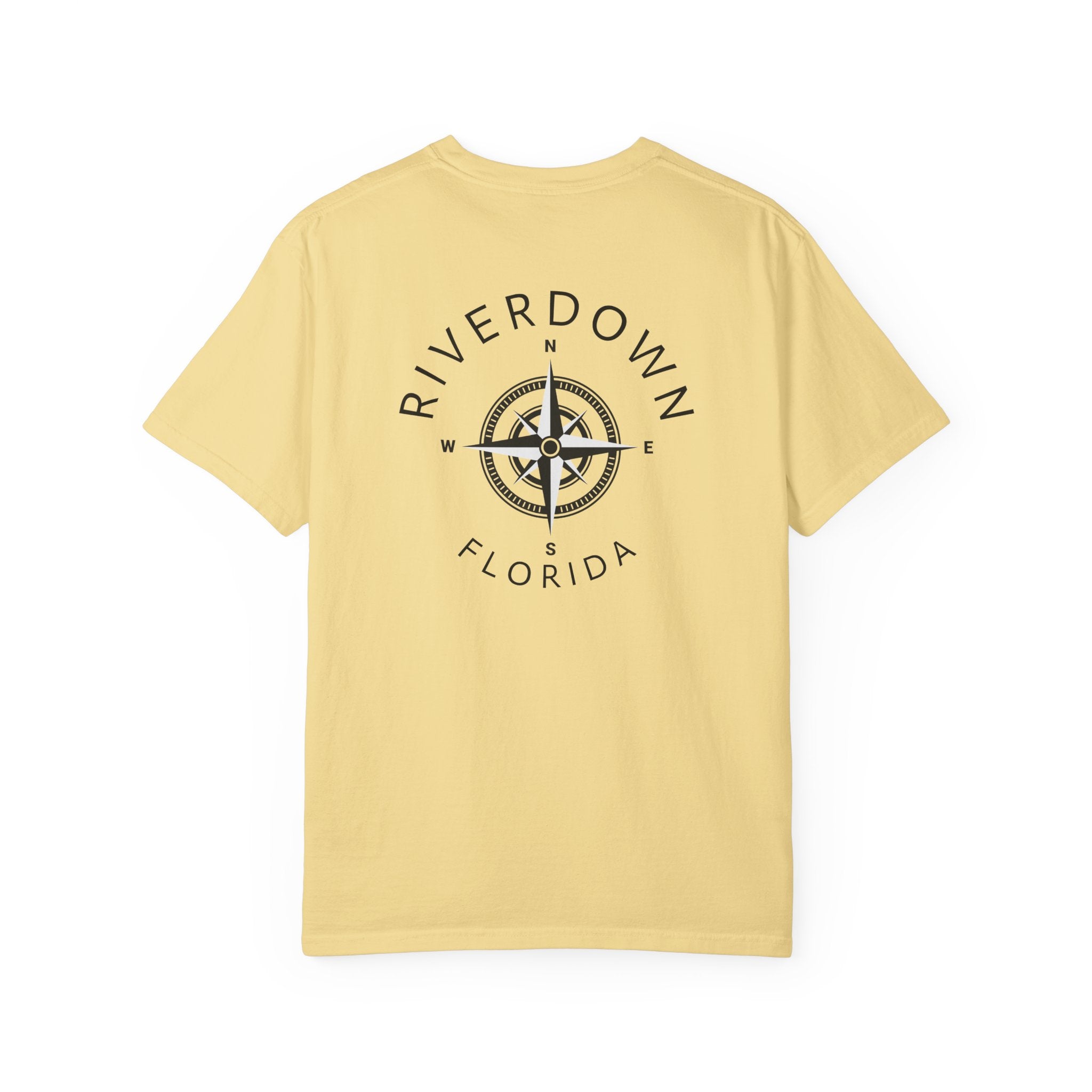 10 - Tee Multi Colors Compass — Minimalist Initials T-Shirt