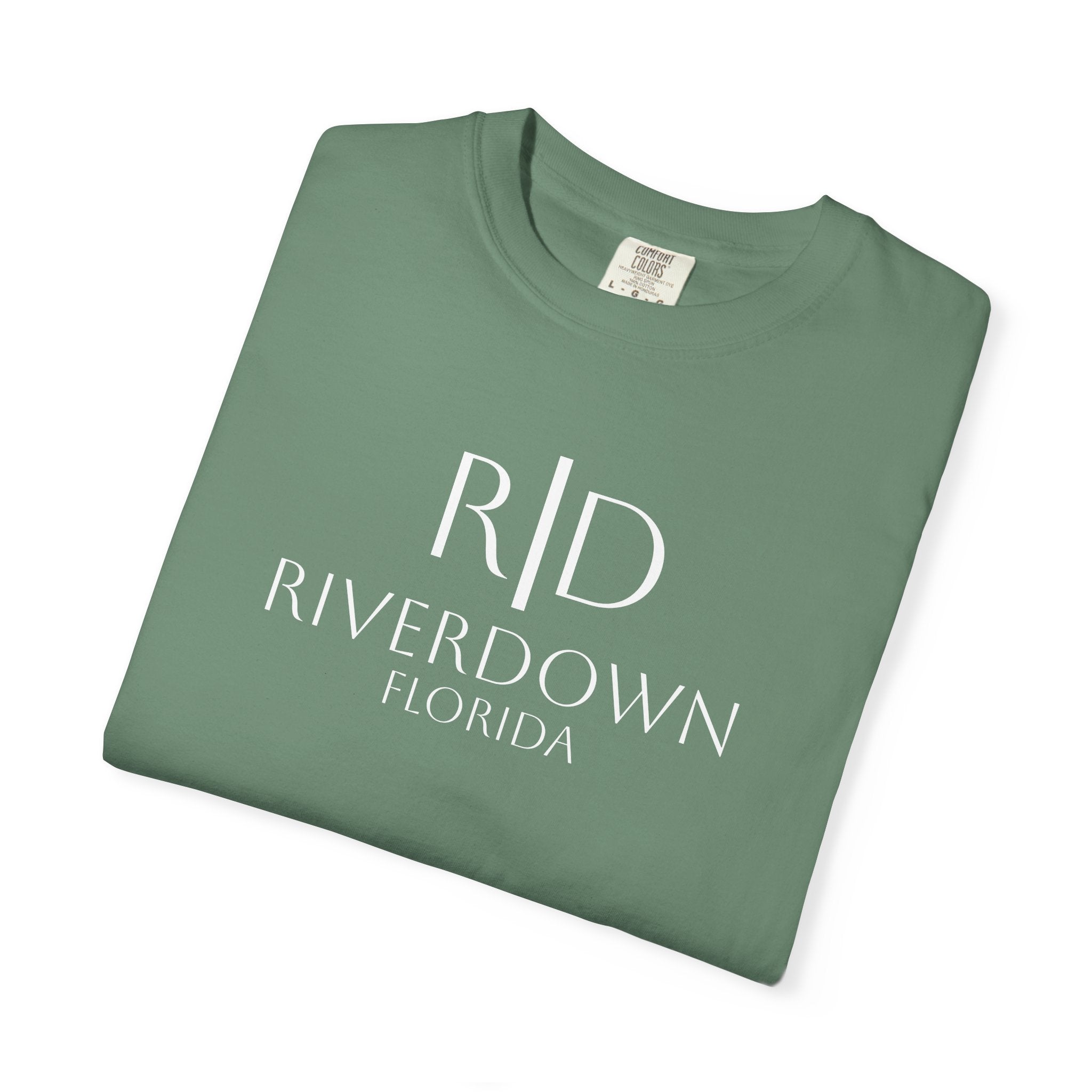 10 - Tee Multi Colors Sunset Relaxation — Minimalist Initials T-Shirt