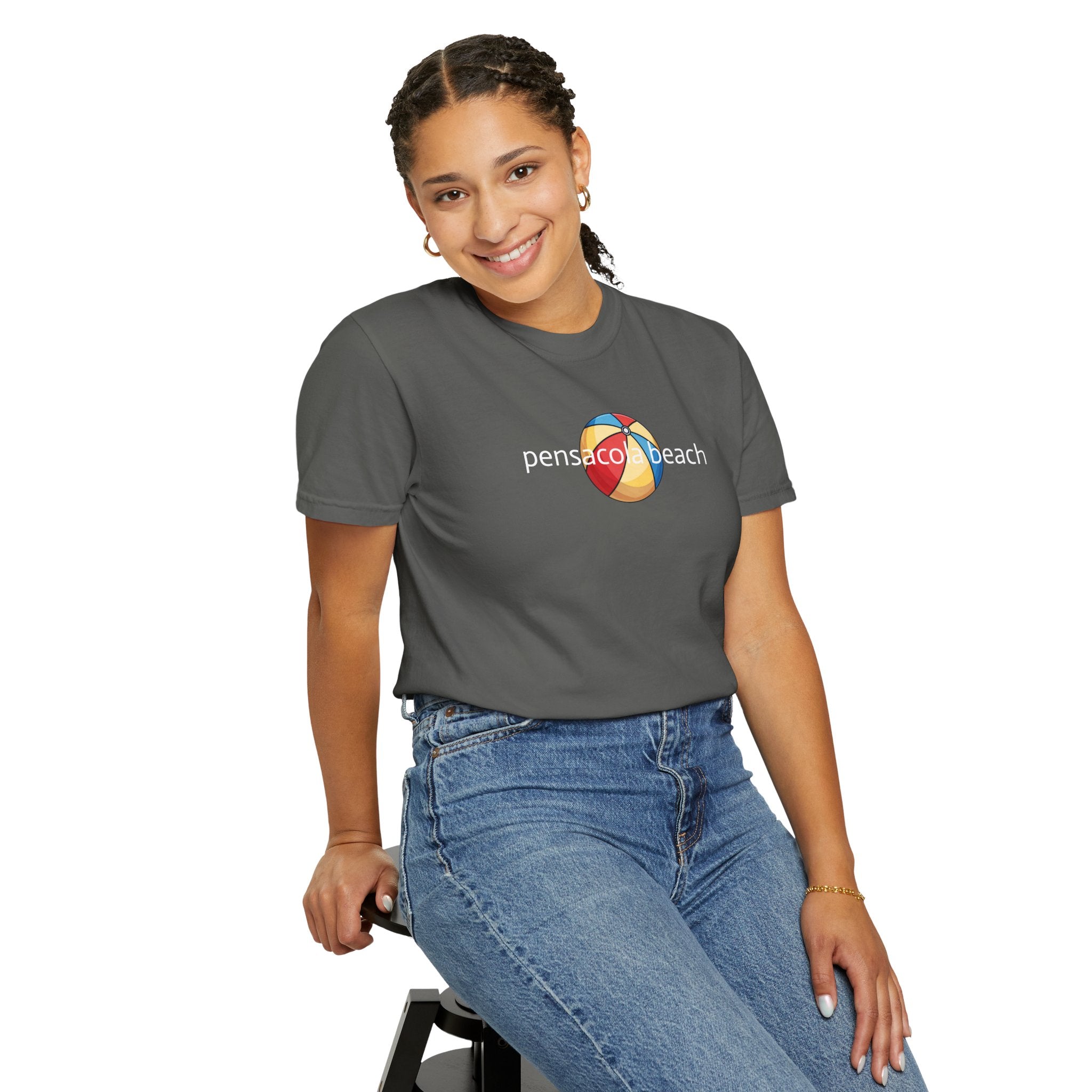 931 - Tee Multi Colors Pensacola Beach - T-Shirt