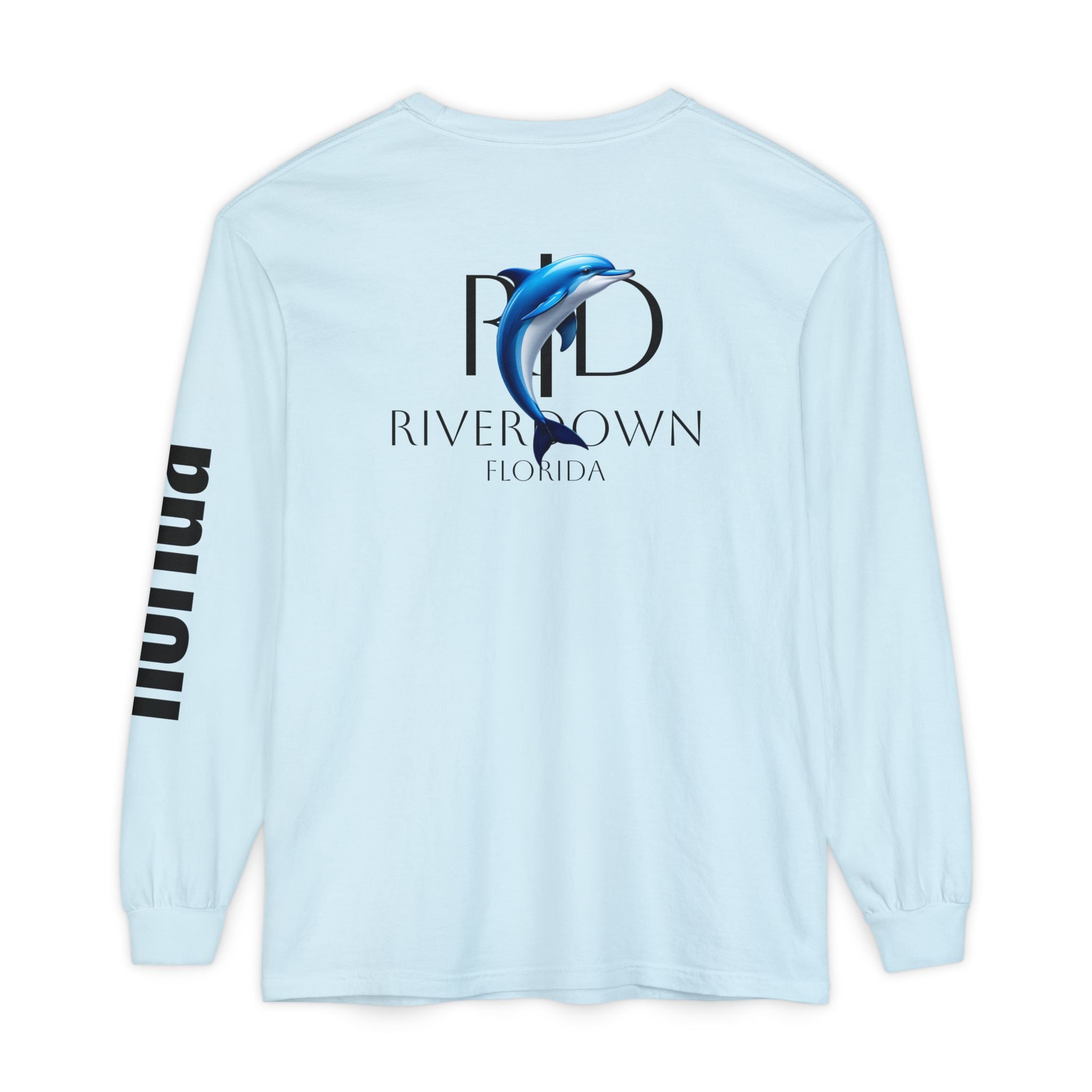 2 - Long Sleeve Tee Multi Colors 'R|D' — Florida Sleeve Graphic
