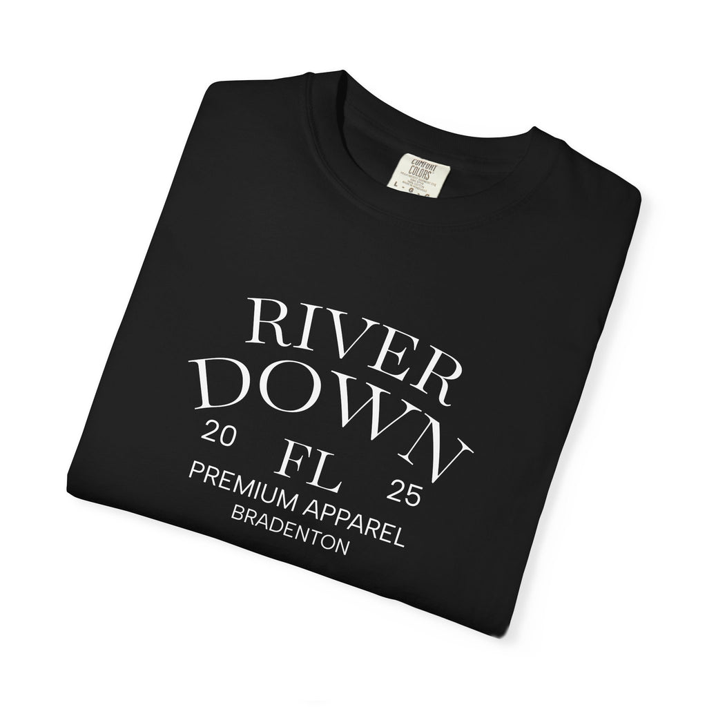101 -  Tee Multi Colors Monogram R|D Plain Back Classic Tee — Minimalist Initials T-Shirt