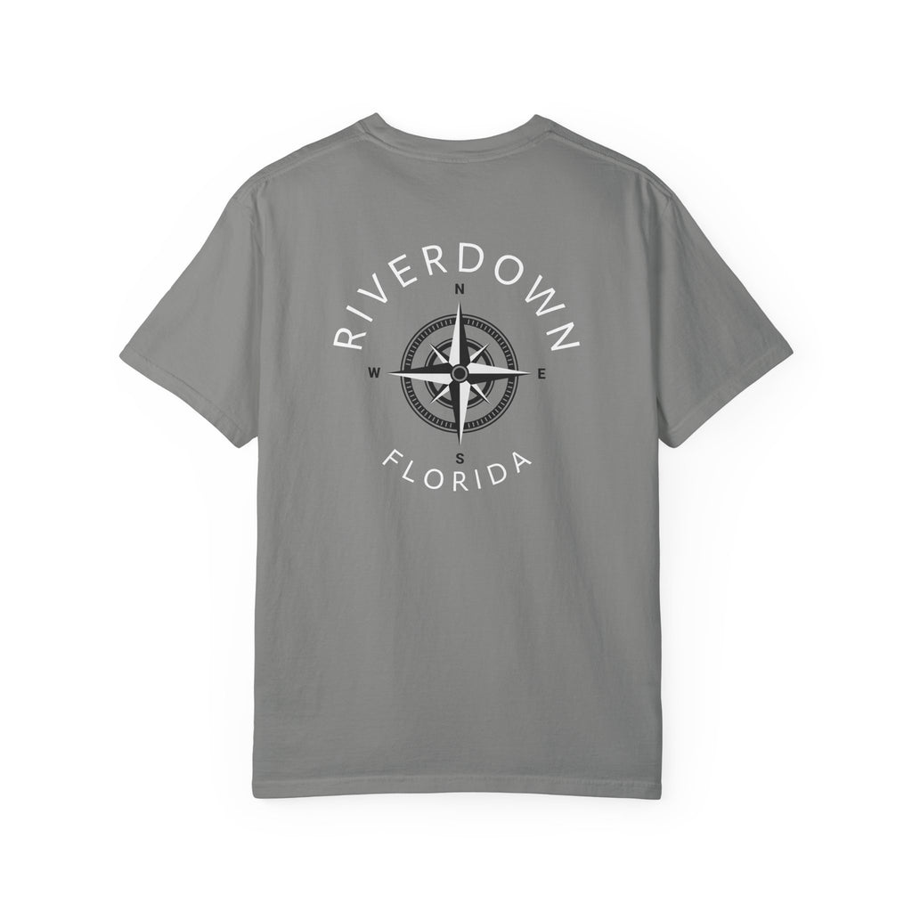 10 - Tee Multi Colors Compass — Minimalist Initials T-Shirt