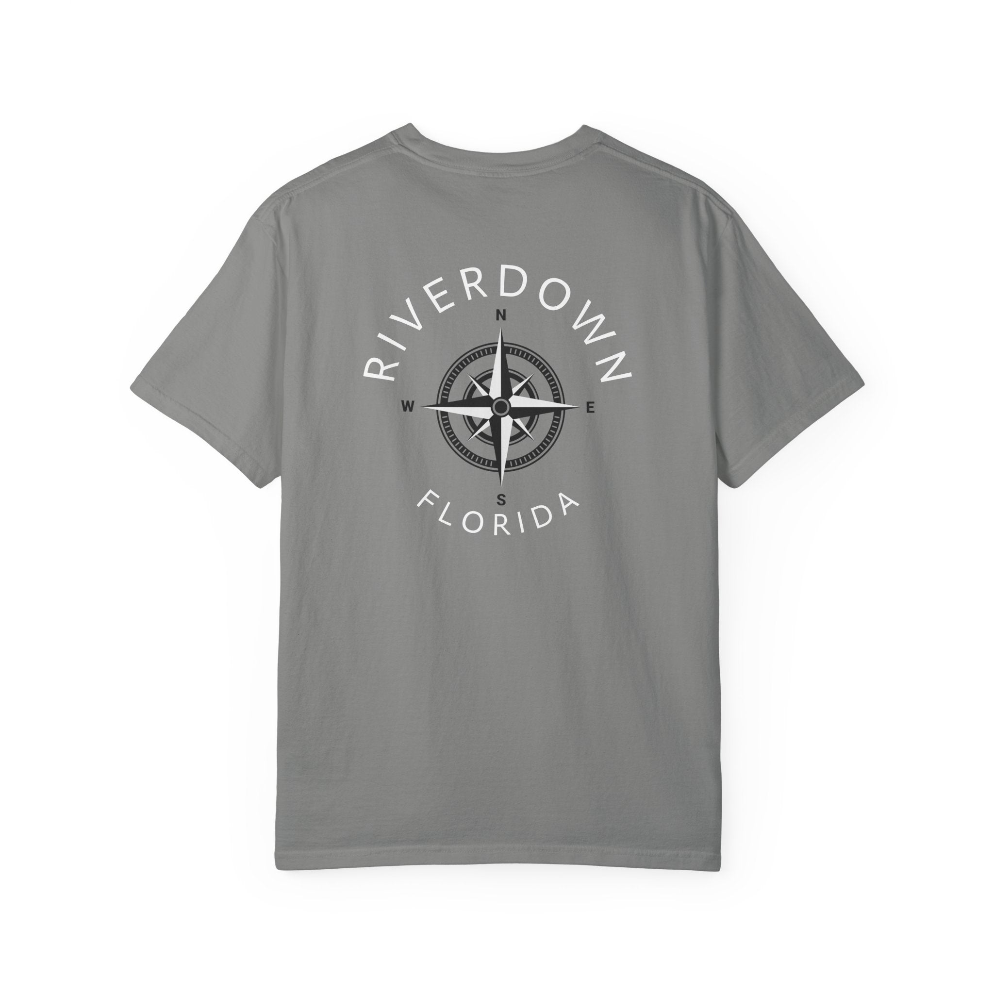 10 - Tee Multi Colors Compass — Minimalist Initials T-Shirt