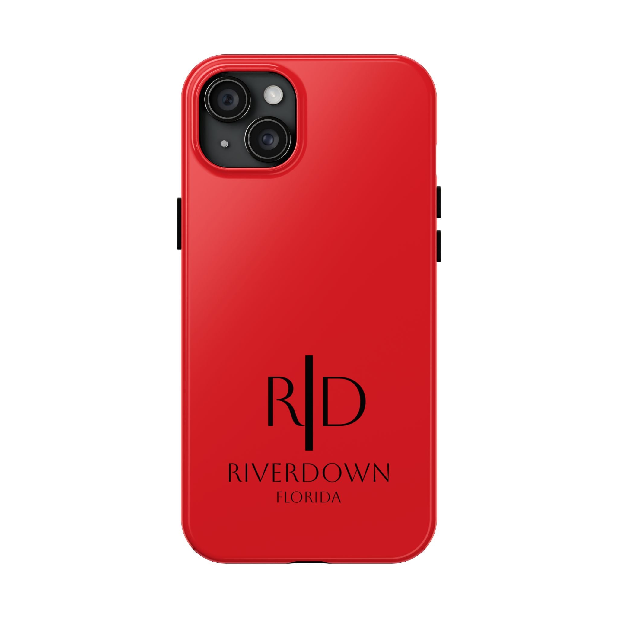 924 - Phone Case Red Berry — Durable Protective Phone Cover with Monogram Logo