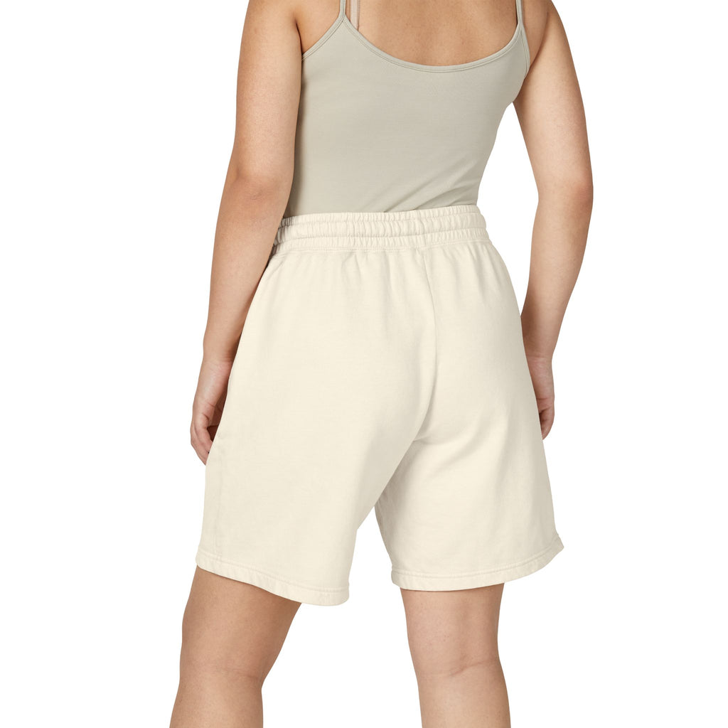 7 - Lightweight Fleece Sweat Shorts — Garment-Dyed Casual Lounge Shorts