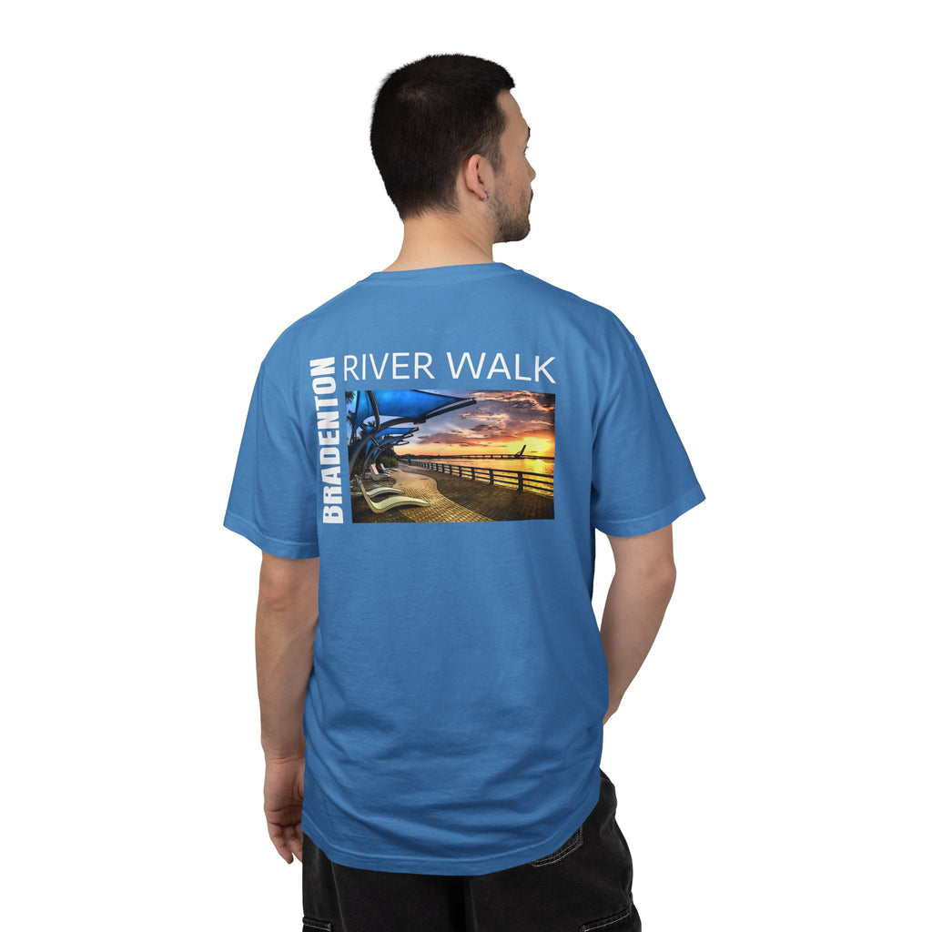 10 - Tee River Walk Bradenton — Minimalist Initials T-Shirt