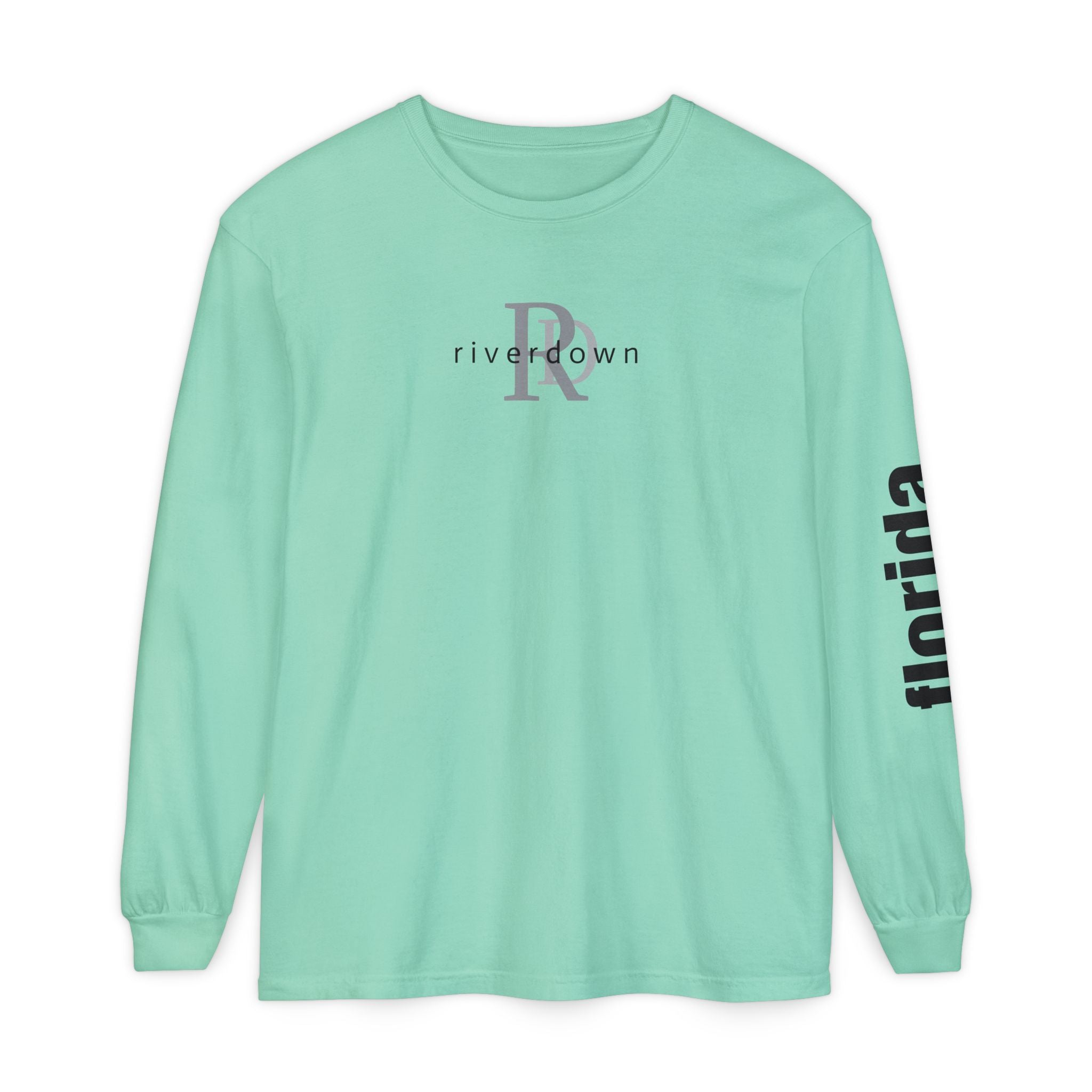 2 - Long Sleeve Tee Multi Colors RD Overlay — Florida Sleeve Graphic