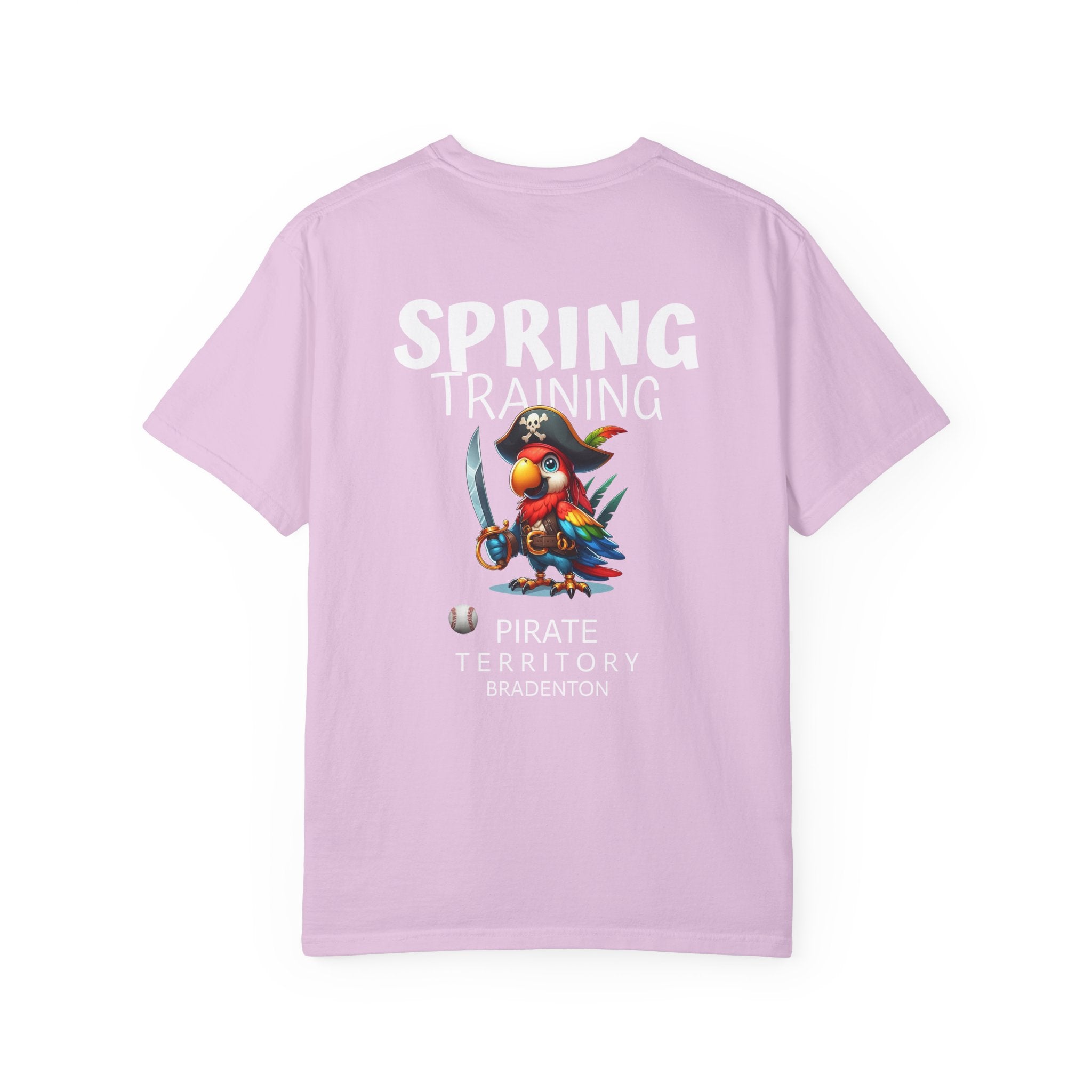 10 - Tee Multi Colors Spring Training Pirate -  Minimalist Initials T-Shirt