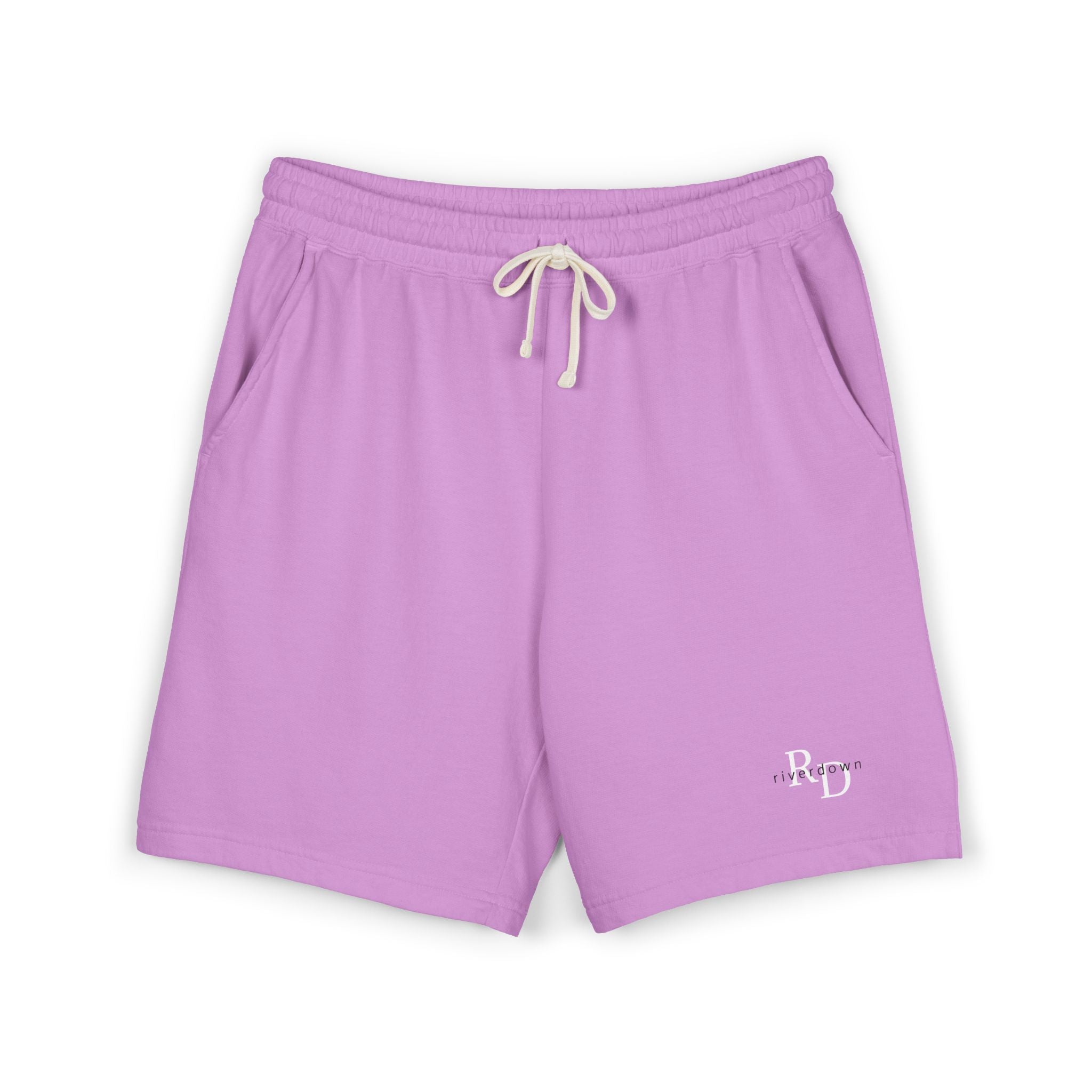7 - Lightweight Fleece Sweat Shorts — Relaxed Garment-Dyed Lounge Shorts