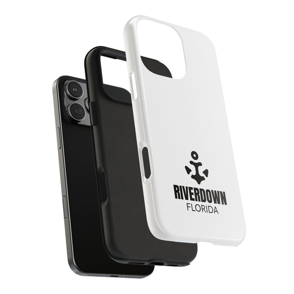 924 - Phone Case White Cap Riverdown Florida Tough Phone Case – Slim Protective iPhone Cover with R|D Logo