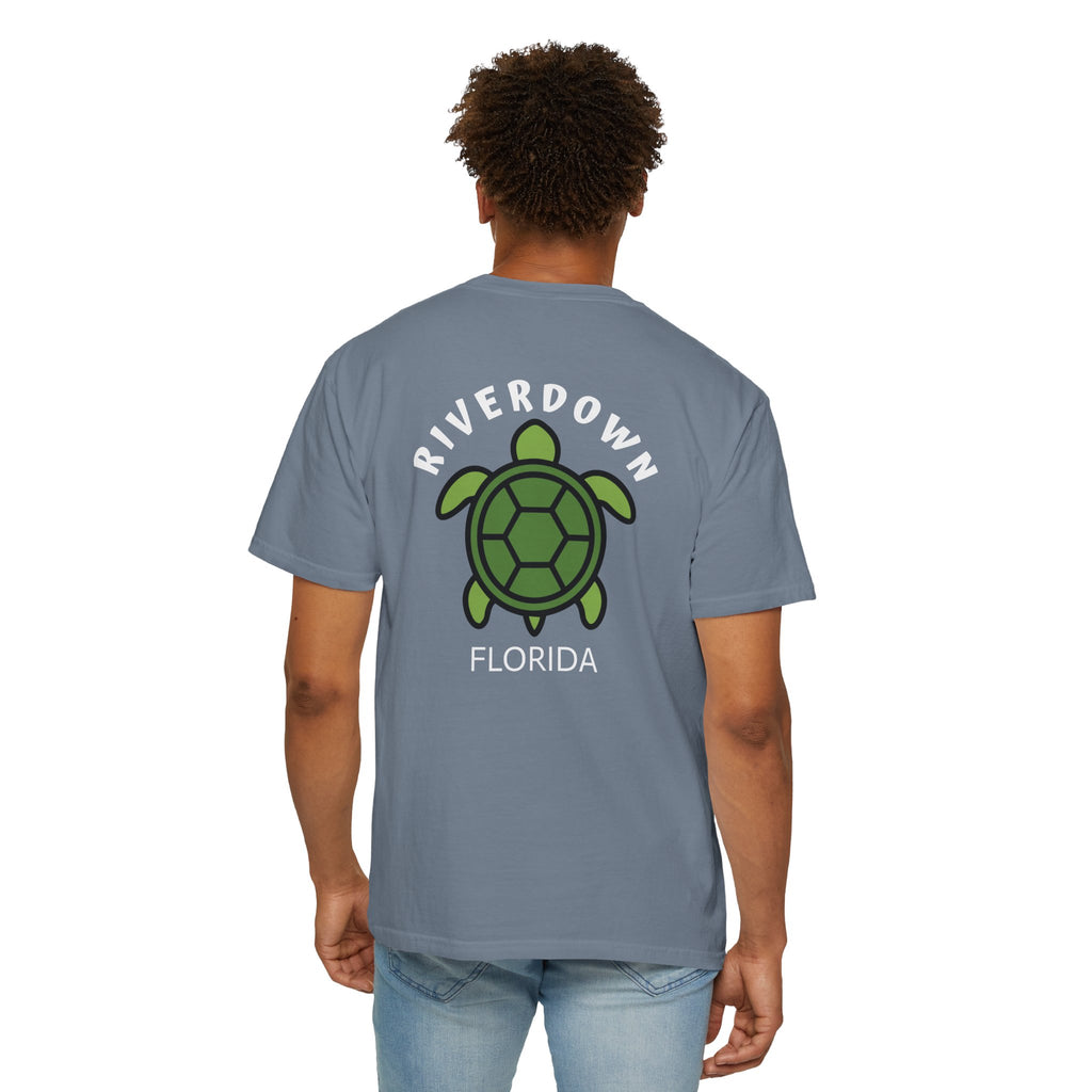 10  - Tee Multi Colors Riverdown Sea Turtle - T-Shirt