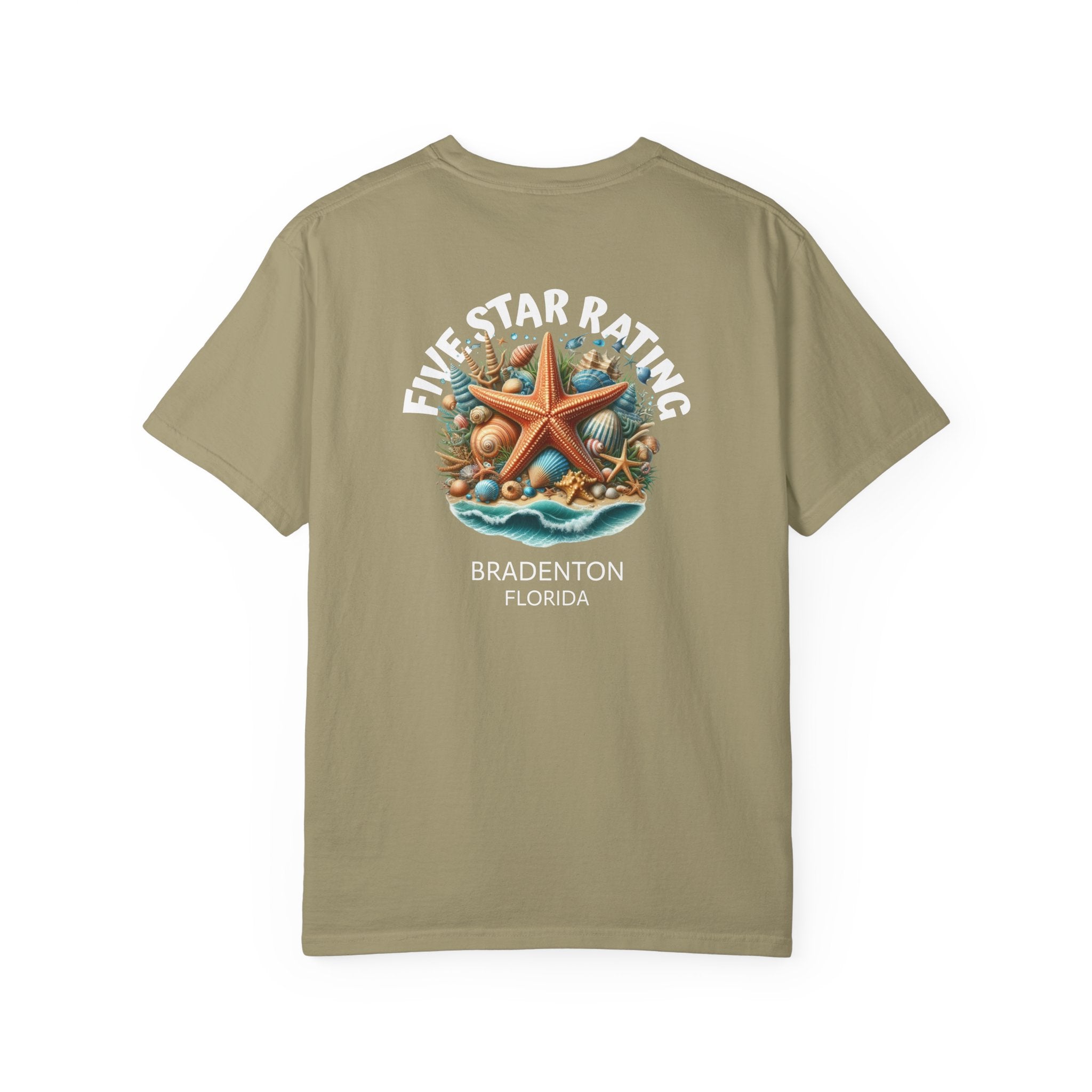 10 - Tee Multi Colors Five Star Rating 2 -  Minimalist Initials T-Shirt