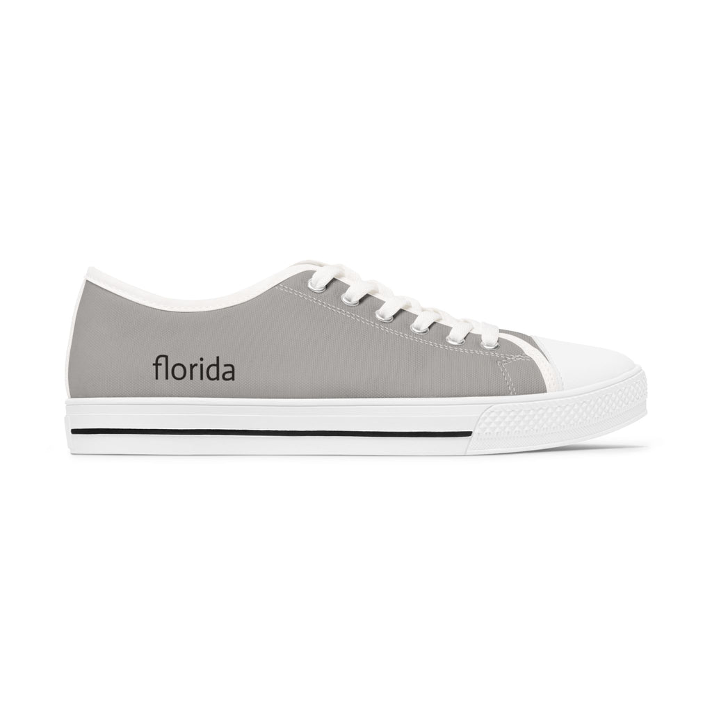81 - Women’s Compass Low Top Sneakers — Nautical Compass Graphic Casual Canvas Shoes