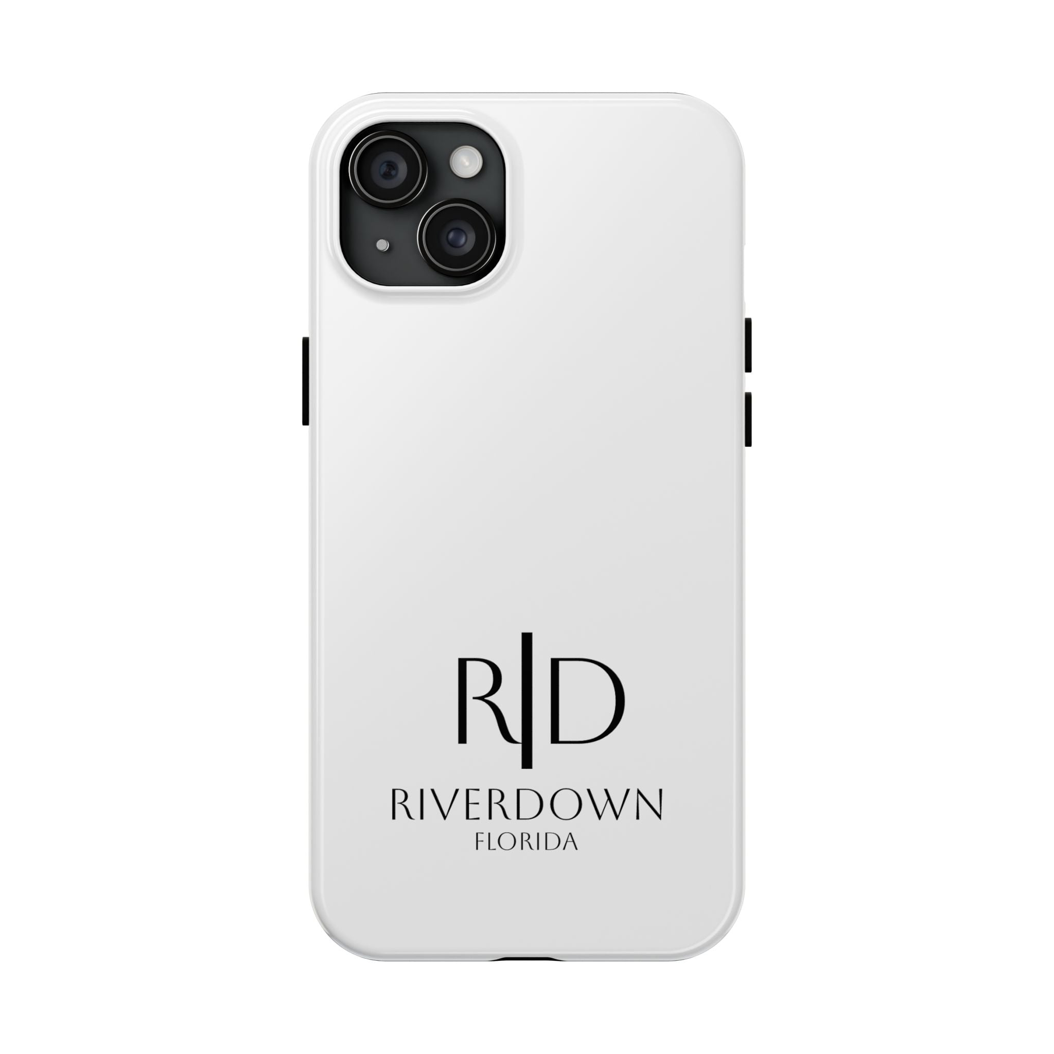 924 - Phone Case White Cap Riverdown Florida Tough Phone Case – Slim Protective iPhone Cover with R|D Logo