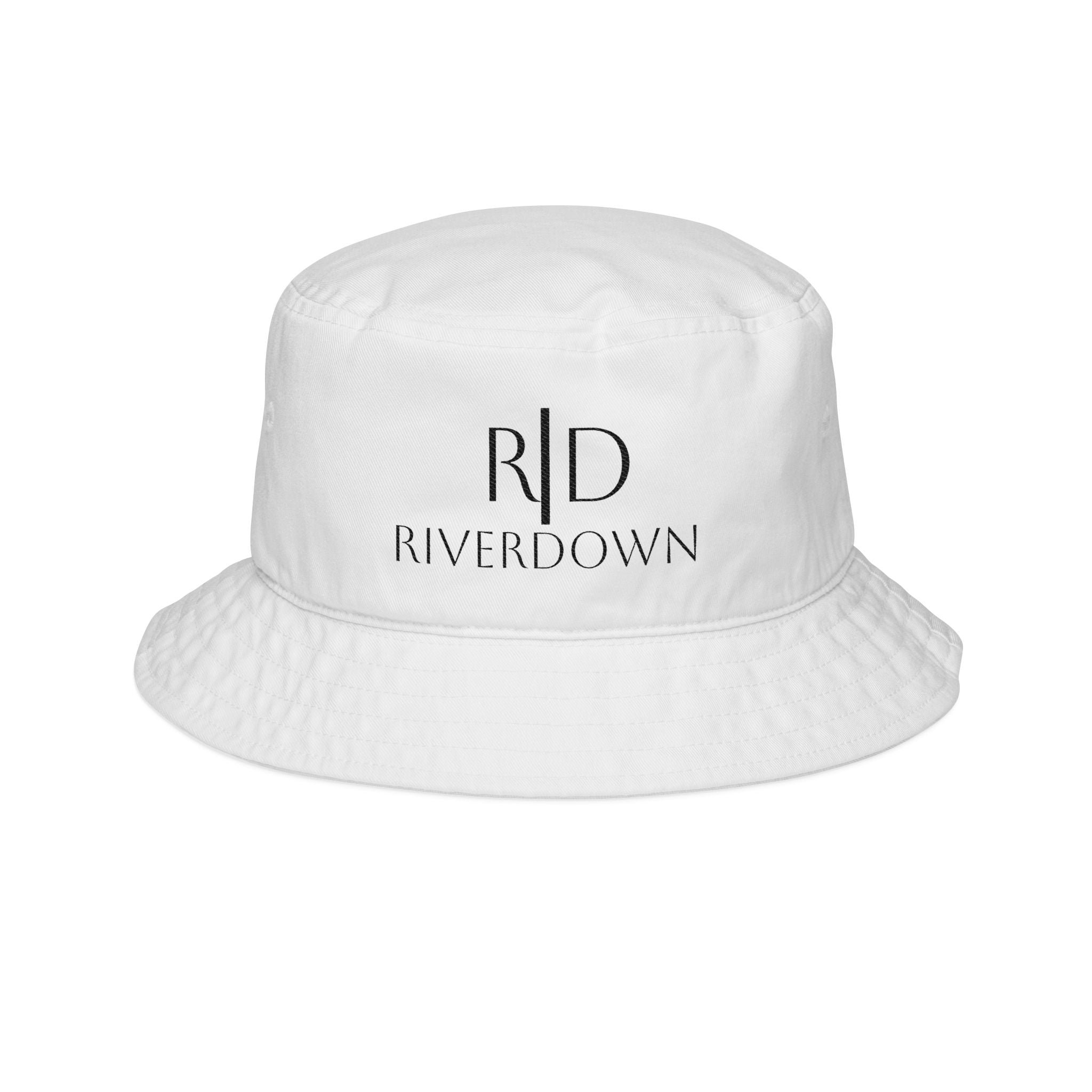 92 - Hat Bucket Multi Colors Embroidered Logo Bucket Hat — Casual Outdoor Sun Hat