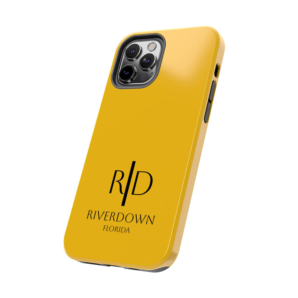 924 - Phone Case Sunburst — Durable Protective Phone Cover with Monogram Logo