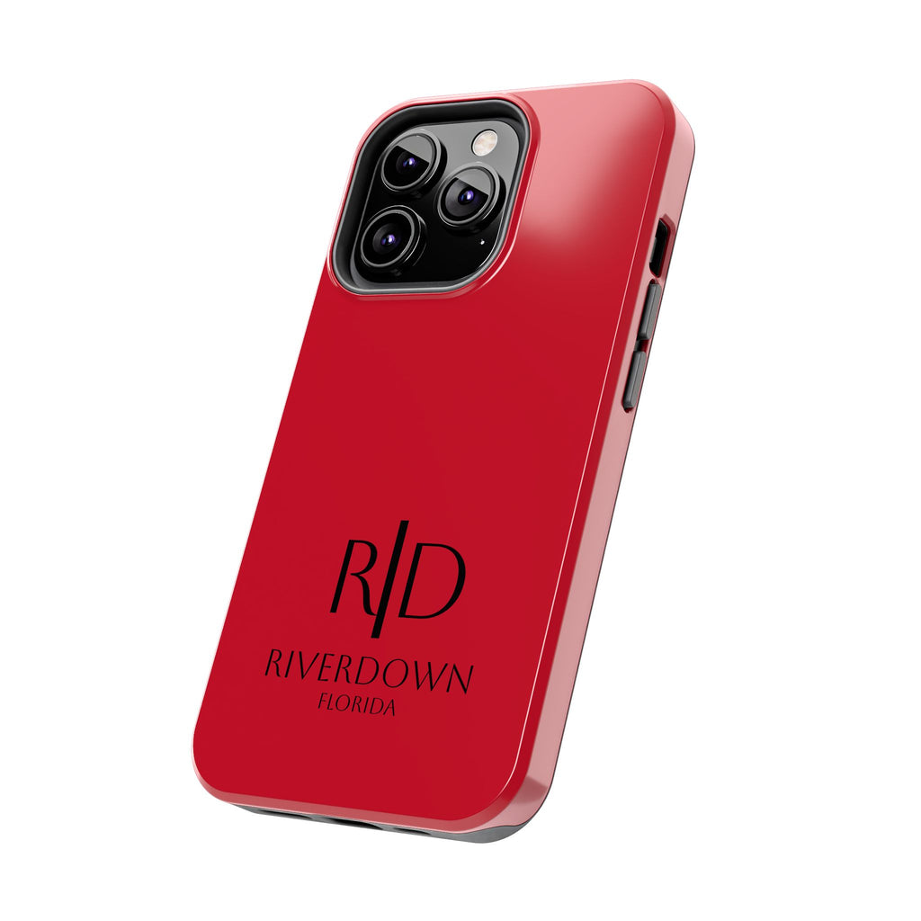 924 - Phone Case Red Berry Riverdown Florida Tough Phone Case – Slim Protective iPhone Cover with R|D Logo