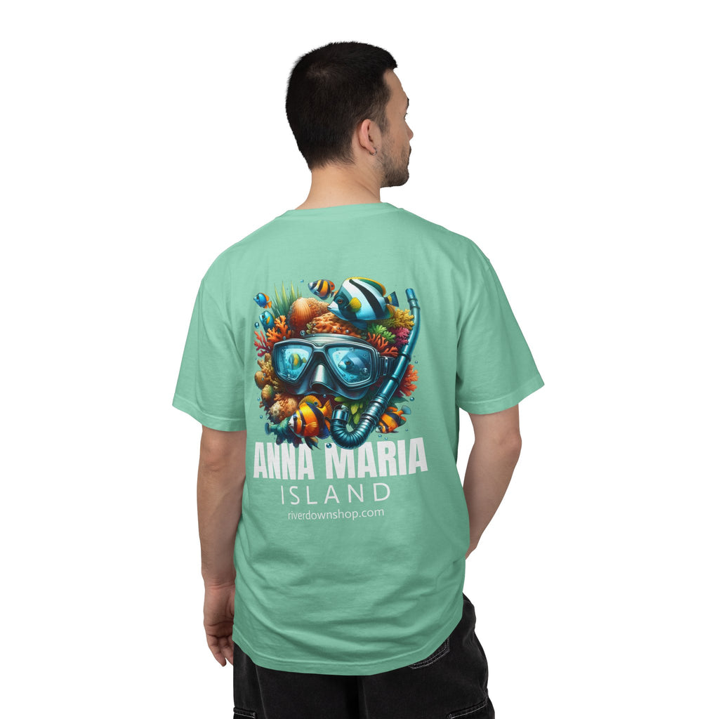 10 - Tee Multi Colors Snorkel - Minimalist Initials T-Shirt