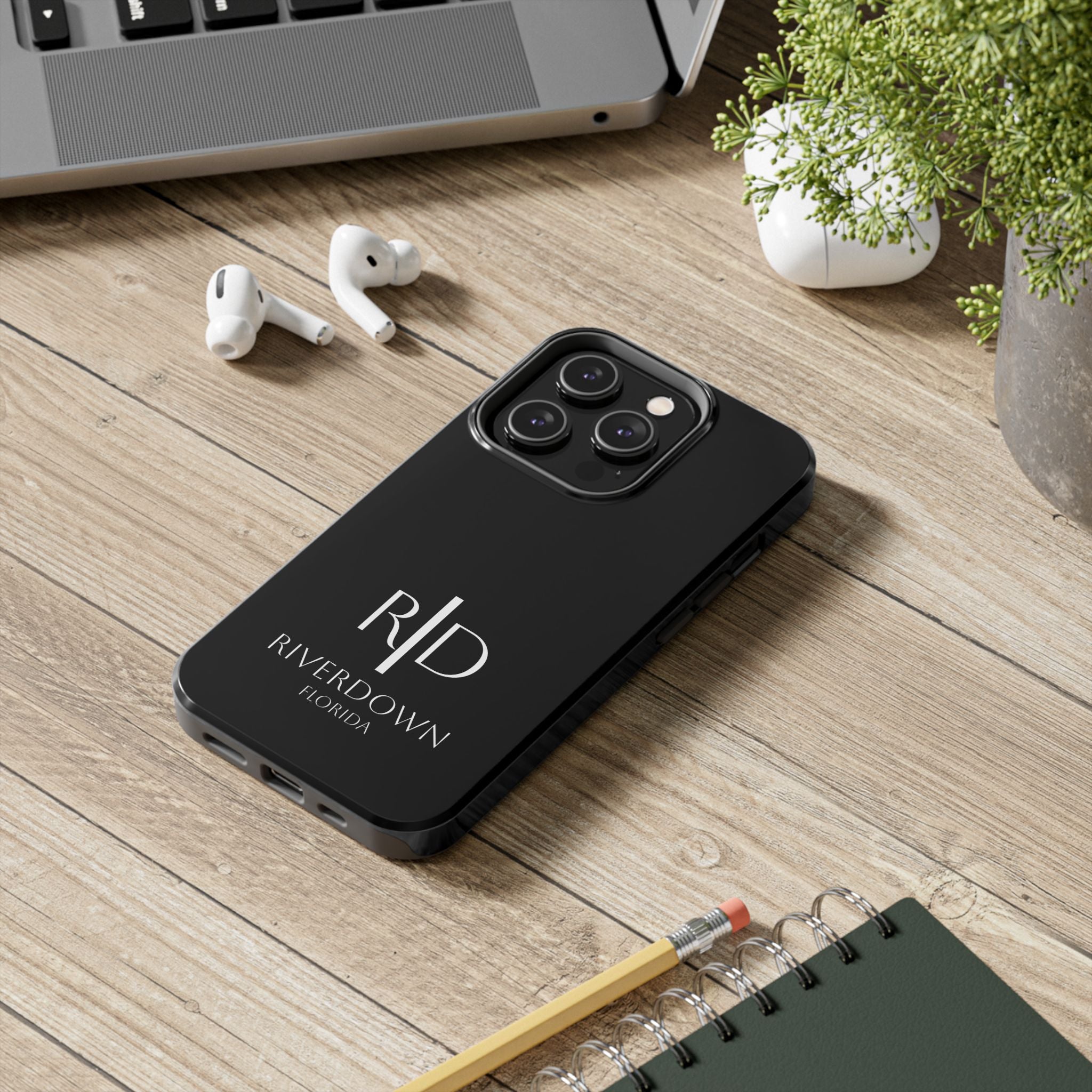924 - Phone Case Night — Durable Protective Phone Cover with Monogram Logo