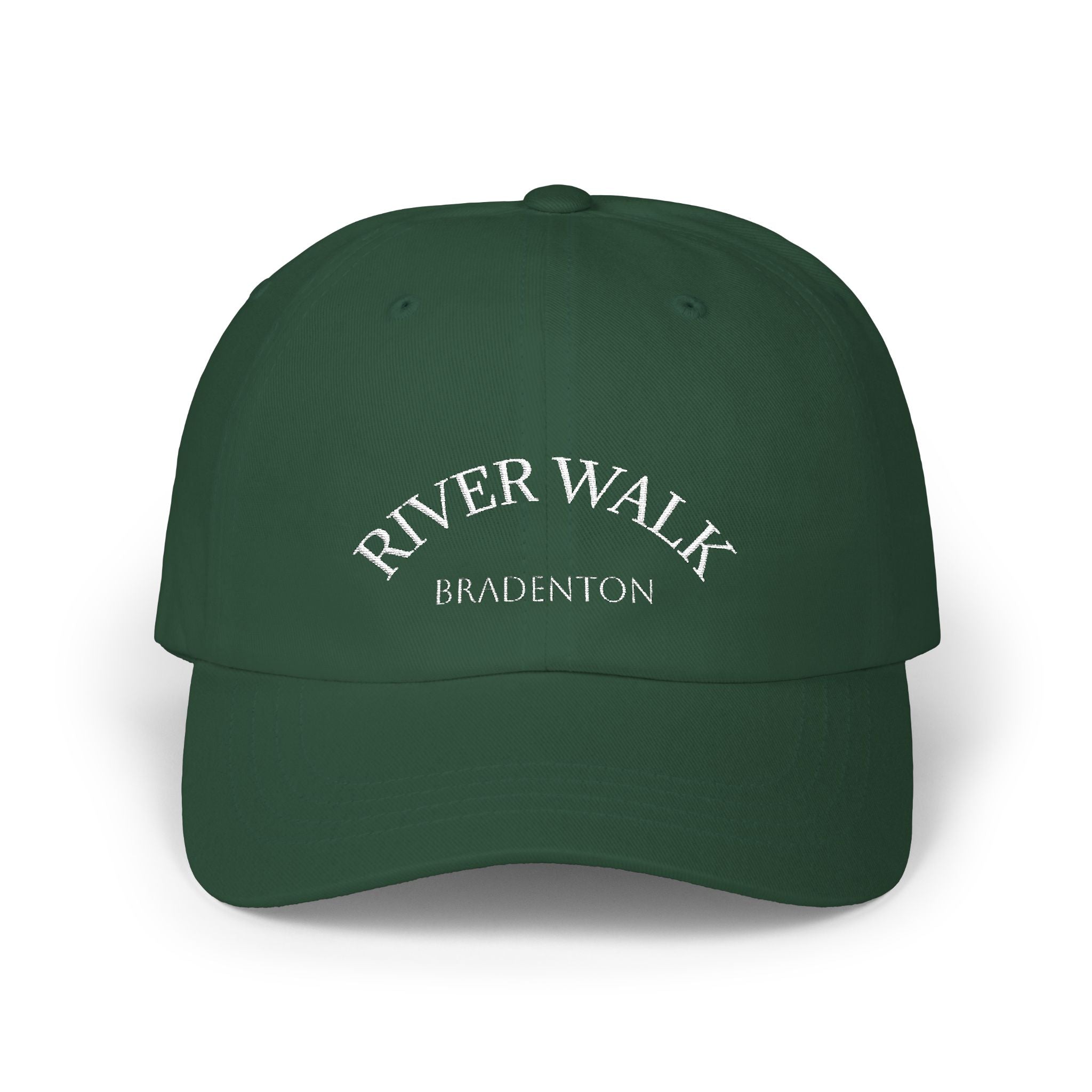 92 - River Walk Bradenton Embroidered Dad Cap — Classic Embroidered Baseball Hat