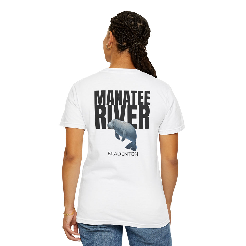 10 - Tee Multi Colors Manatee River Classic Tee — Minimalist Initials T-Shirt