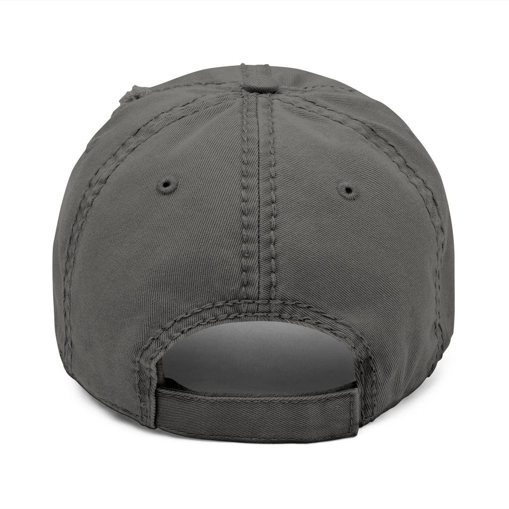 935 - Pensacola Beach Sea Turtle Embroidered Distressed Dad Hat - Embroidered Vintage Beach Cap