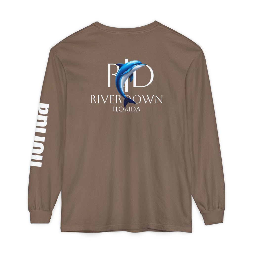 2 - Long Sleeve Tee Multi Colors 'R|D' — Florida Sleeve Graphic