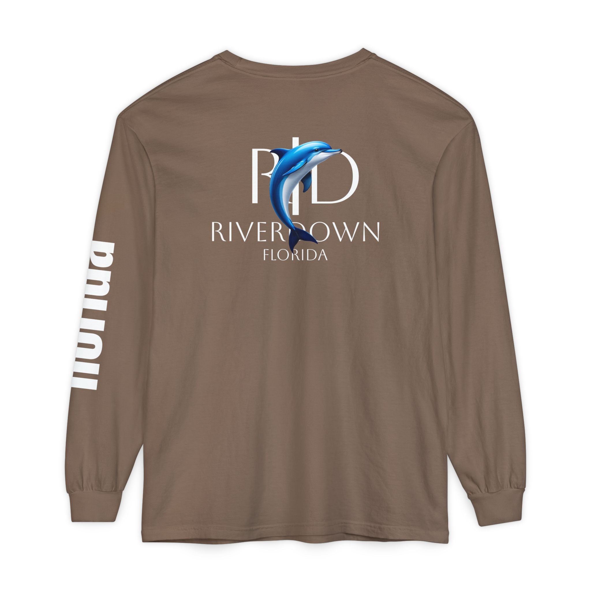 2 - Long Sleeve Tee Multi Colors 'R|D' — Florida Sleeve Graphic